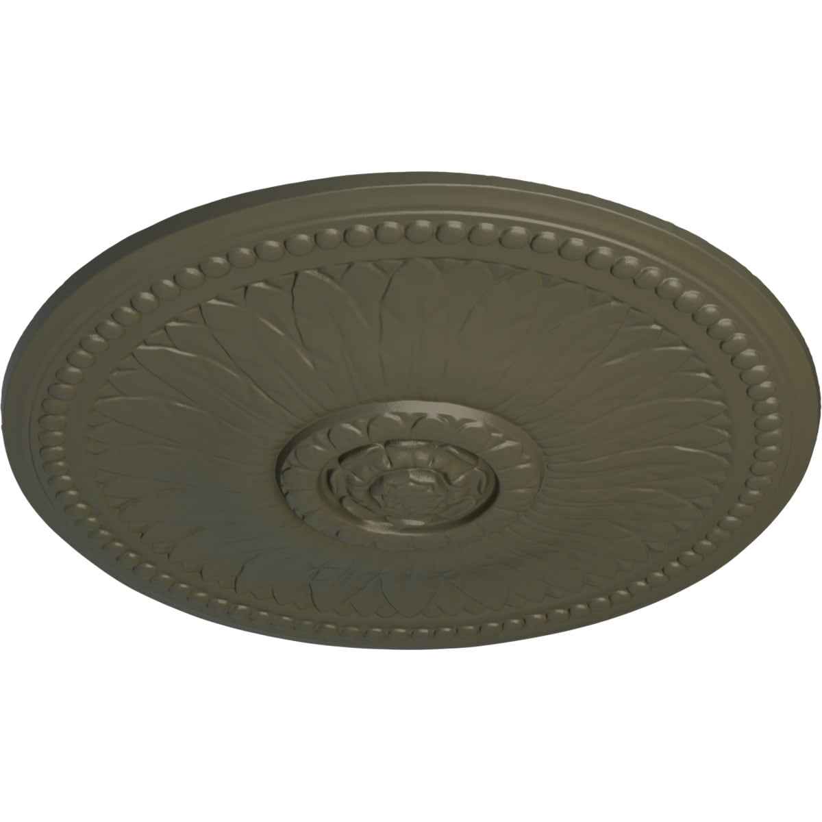 Ekena Millwork CM19BIWHF Ceiling-Medallions - View #2