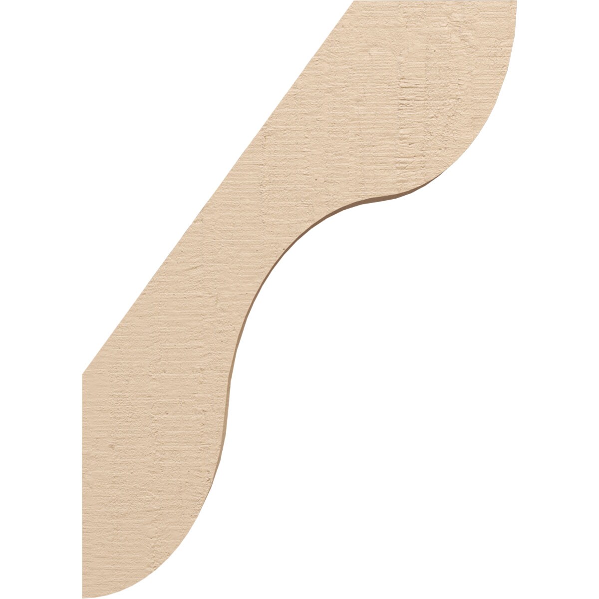 Ekena Millwork BRCUR03X16X22CARRCPR braces - View #4