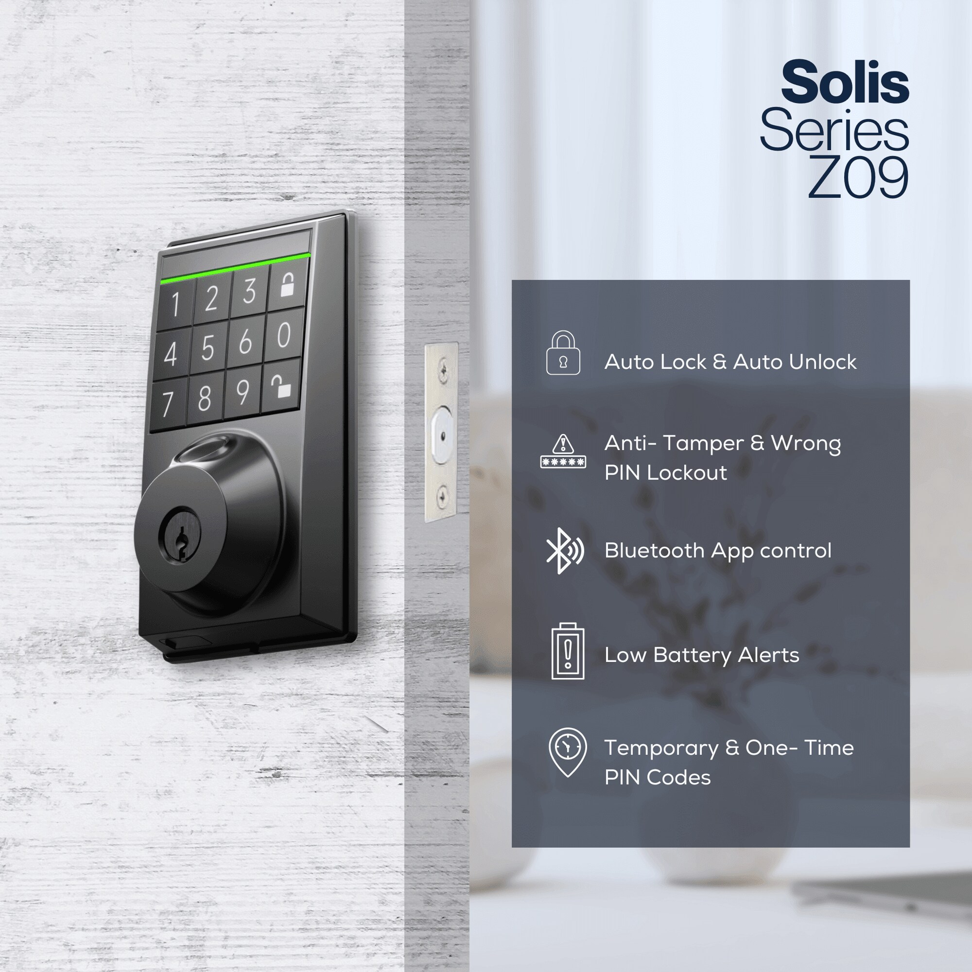 Dalton Locks Z09 Electronic-Door-Locks - View #3