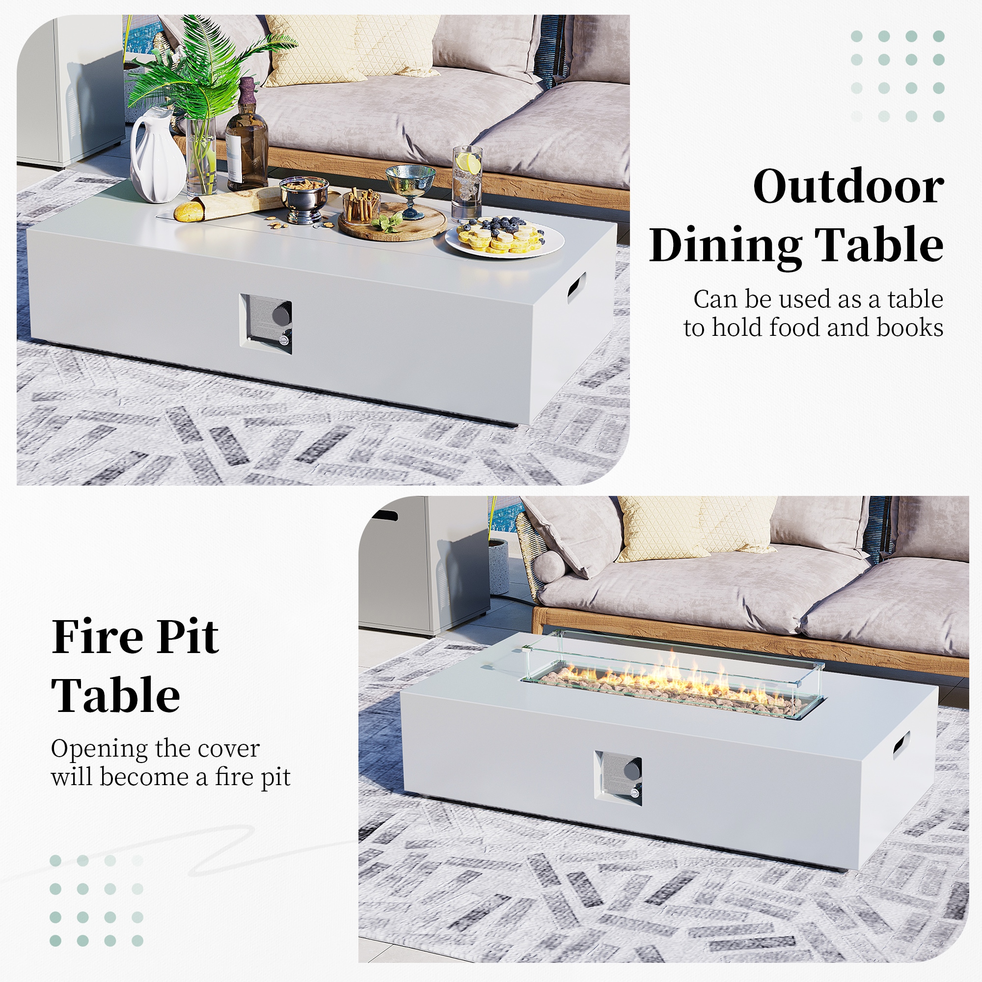 Patio Watcher LS-56MBE-HW Outdoor-Gas-Firepits - View #8