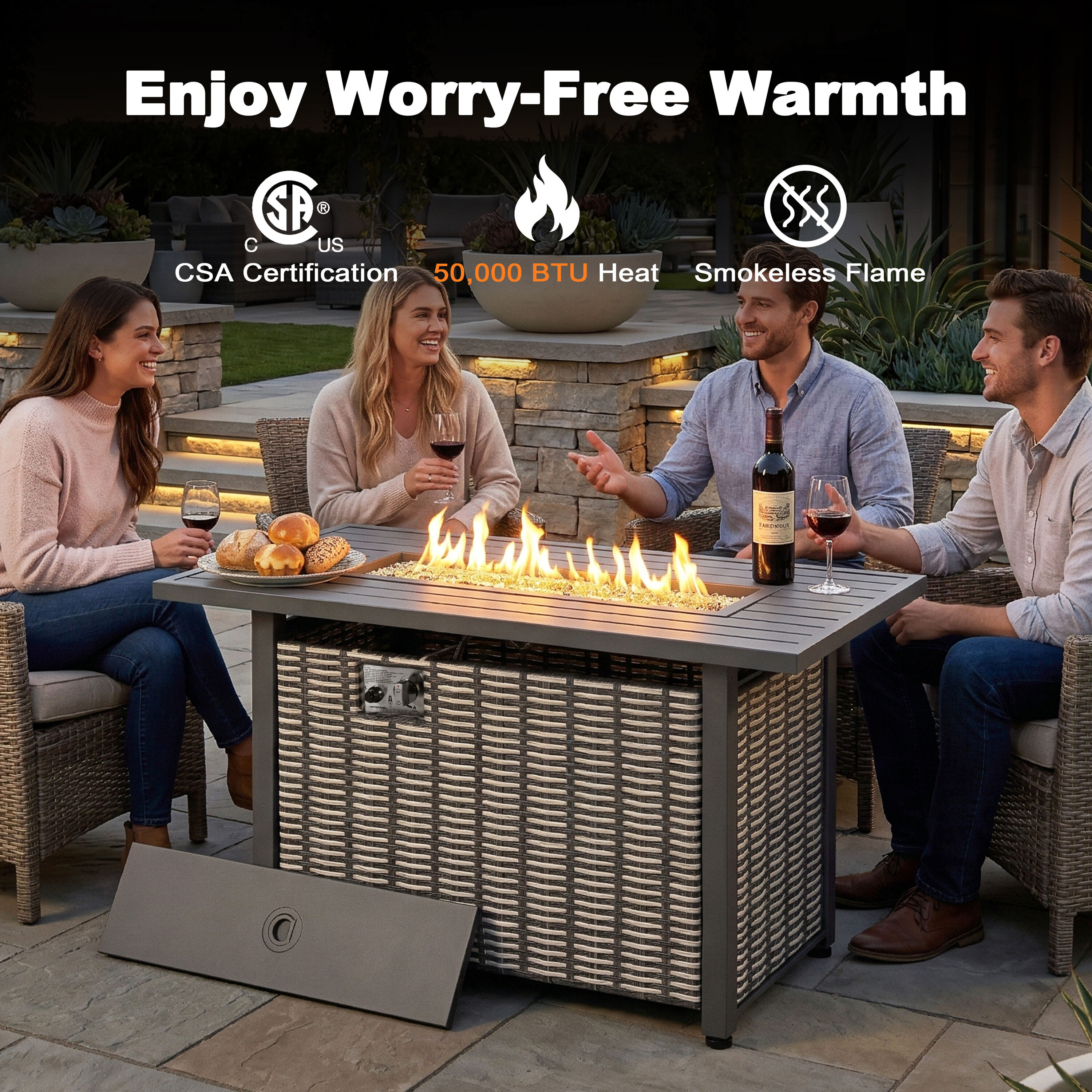 Nuu Garden FBW001 Outdoor-Gas-Firepits - View #5