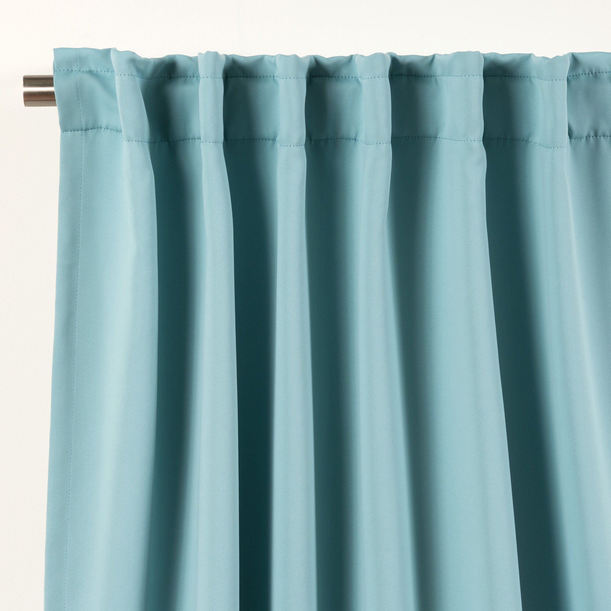Best Home Fashion SOLID-54-TURQUOISE curtains - View #2