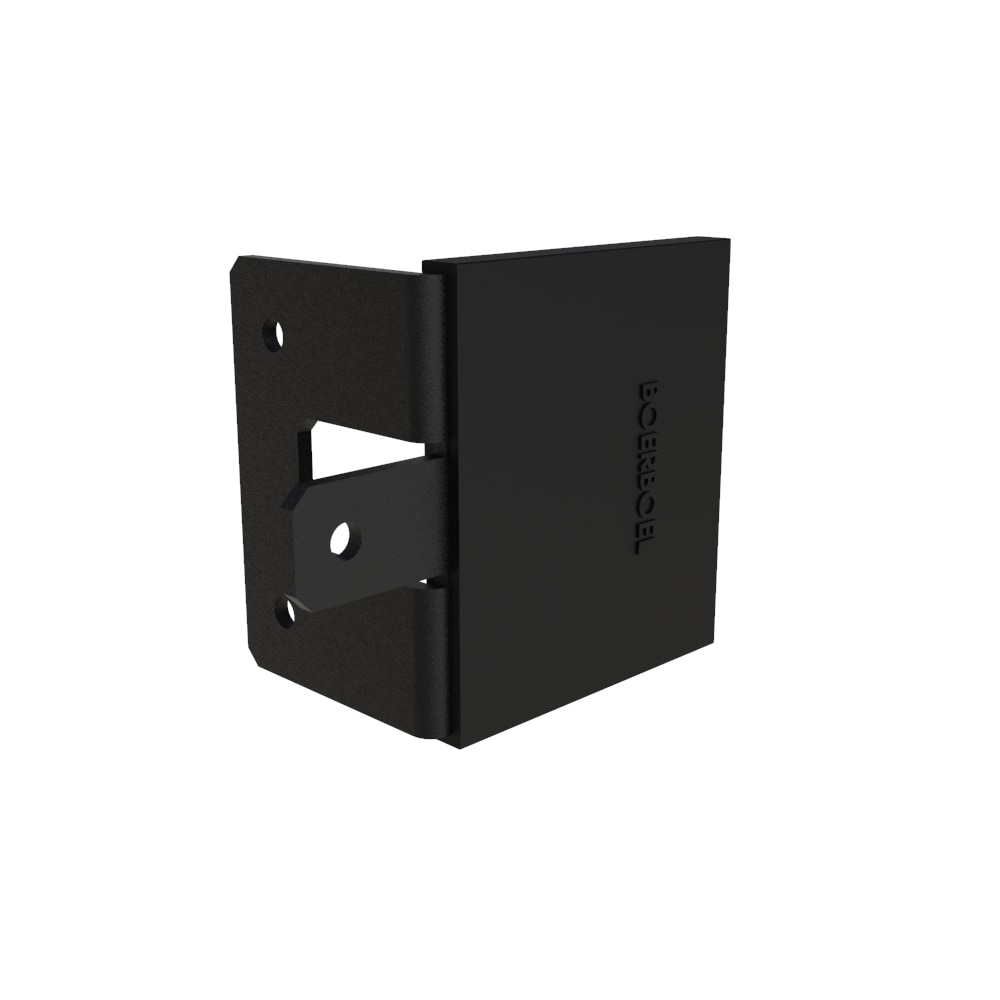 Barrette Outdoor Living 73030066 Standard 4-1/8-in Black Gate stop