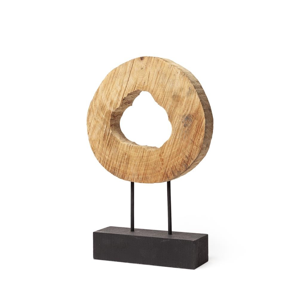 Mercana 67283 Brown Wood/Metal Modern Decorative object