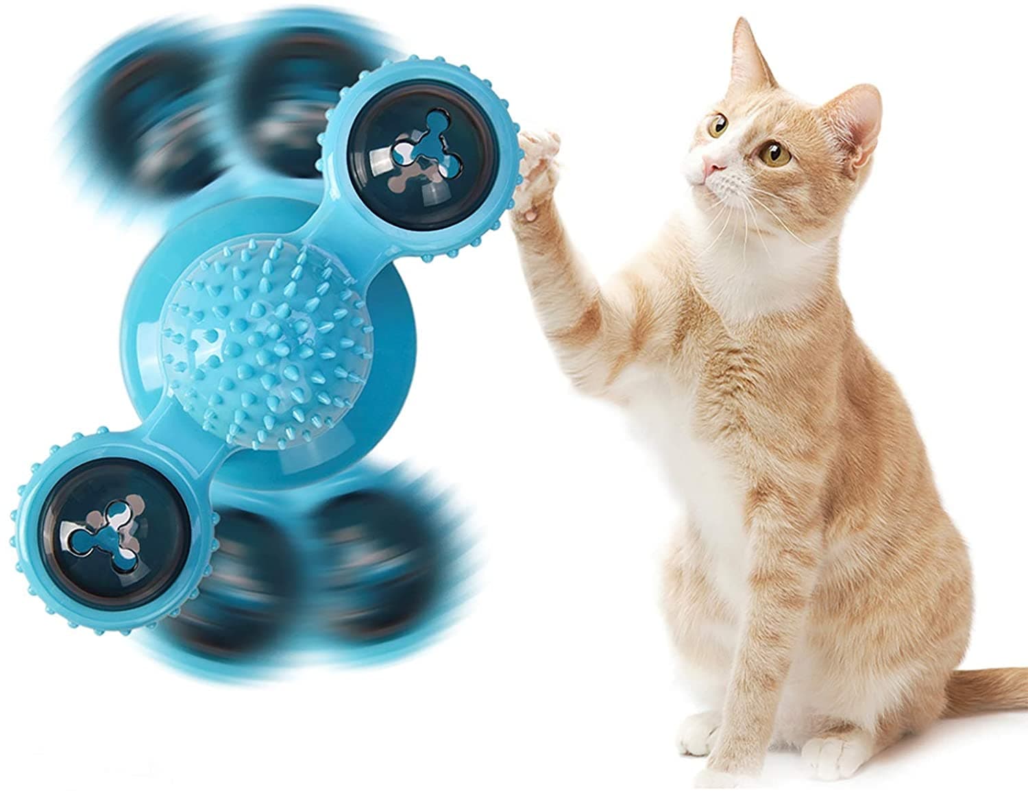 Nerf Catnip Disc Blaster Cat Toy, Small, Pack of 3