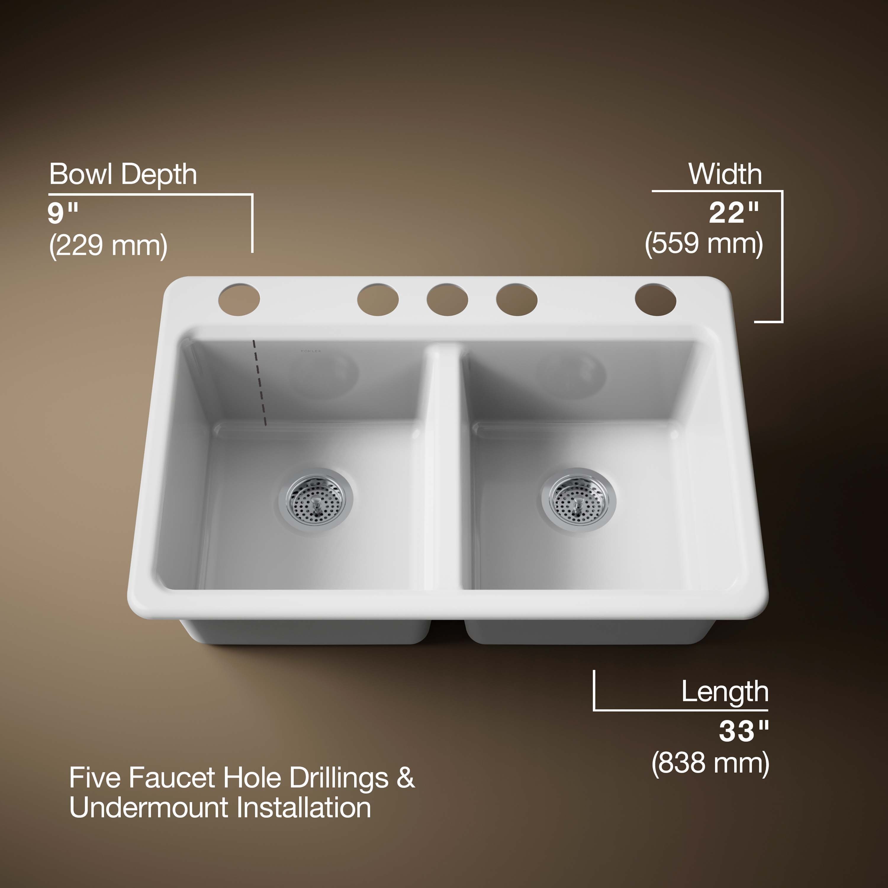 KOHLER 8679-5UPC-0 Kitchen-Sinks - View #3