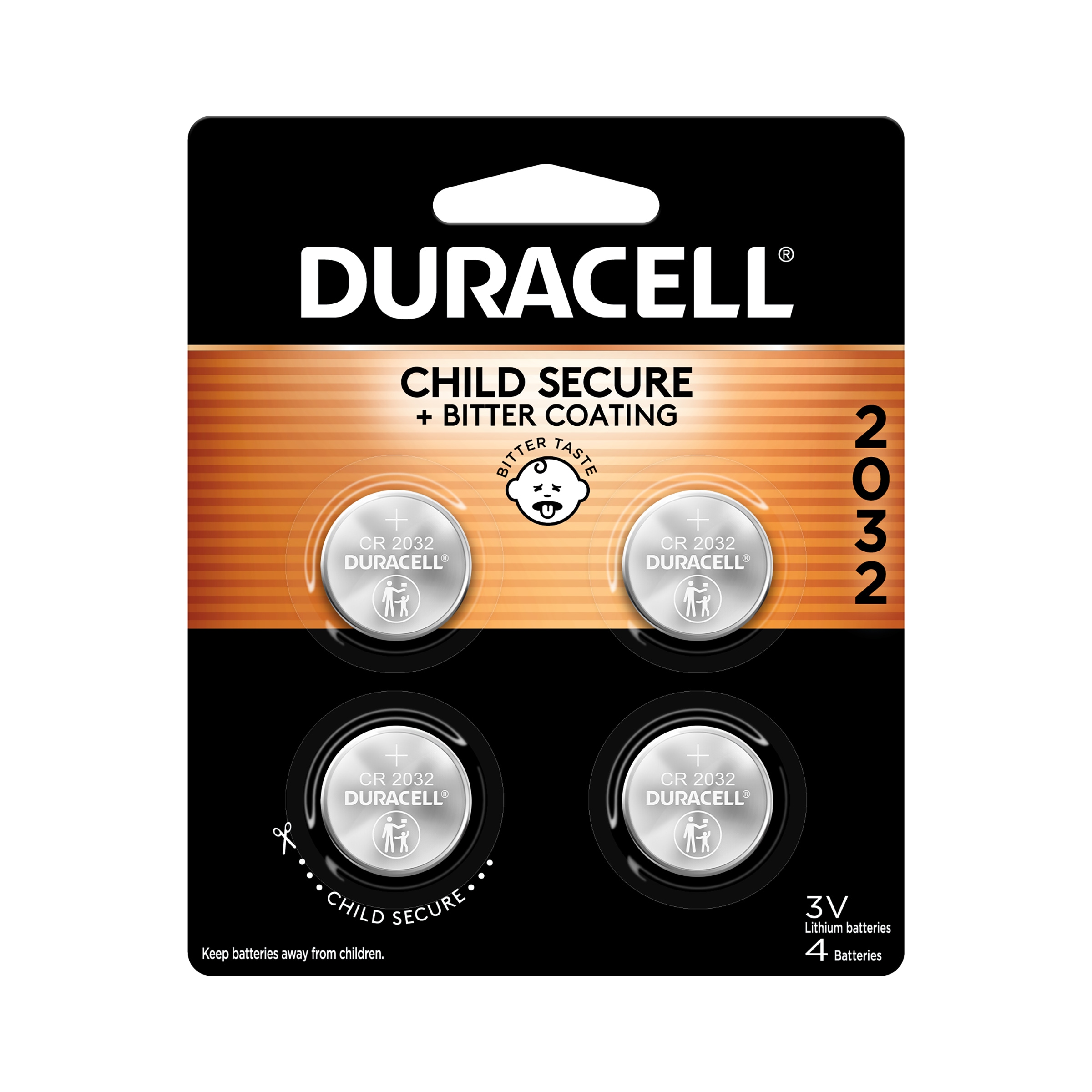 Garantie snap Vijfde Duracell Lithium CR2032 Coin Batteries (4-Pack) in the Coin & Button  Batteries department at Lowes.com