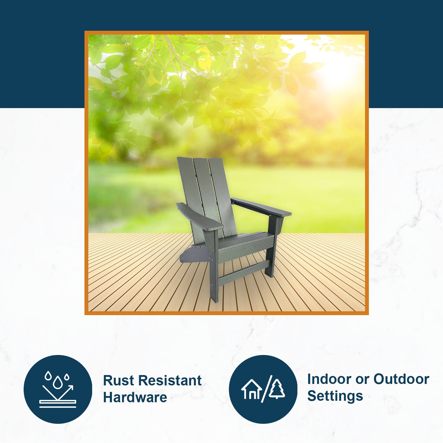 Shine Company 7623GY Patio-Chairs - View #7