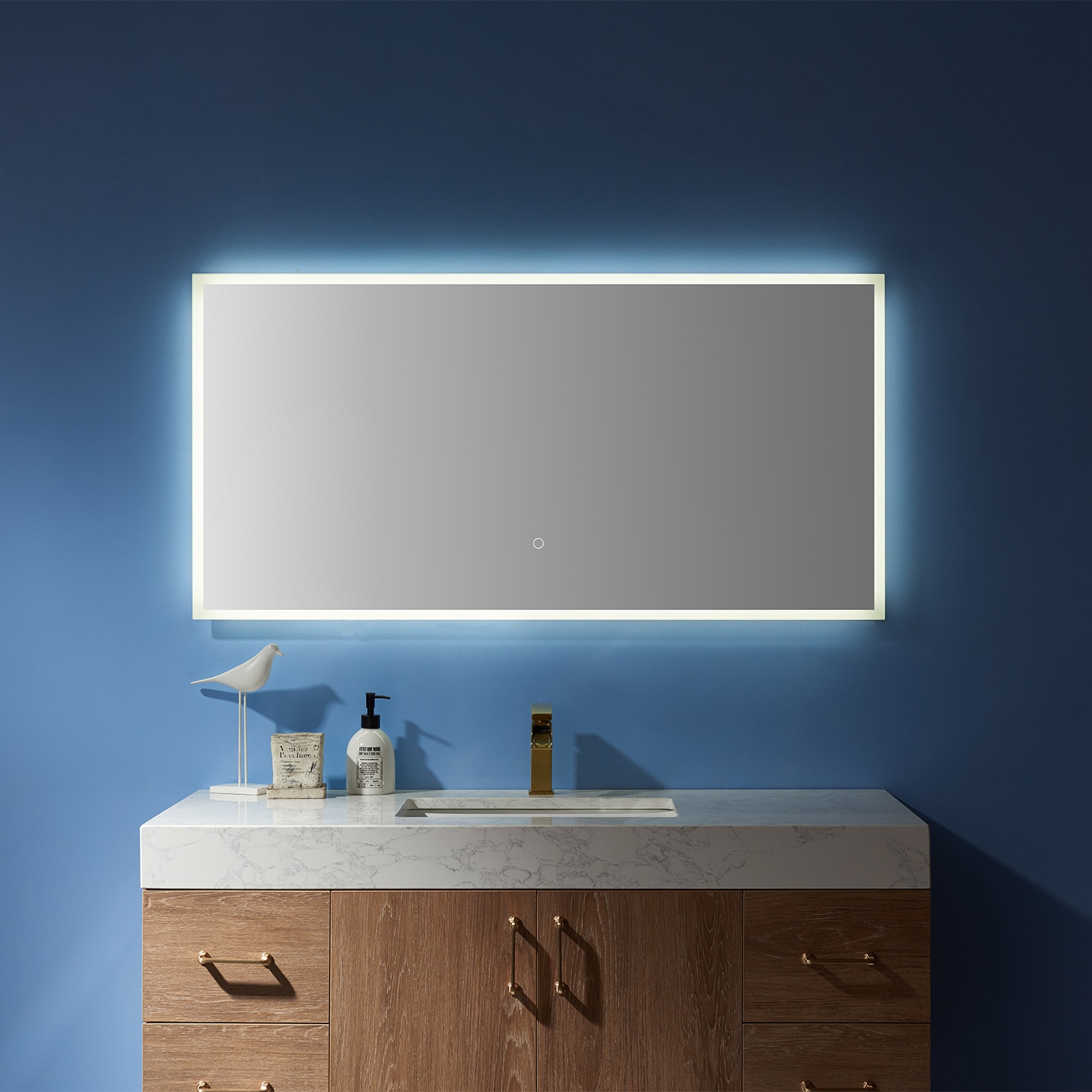 Vinnova 803048R-LED-AC Framed-Bath-Mirrors - View #3
