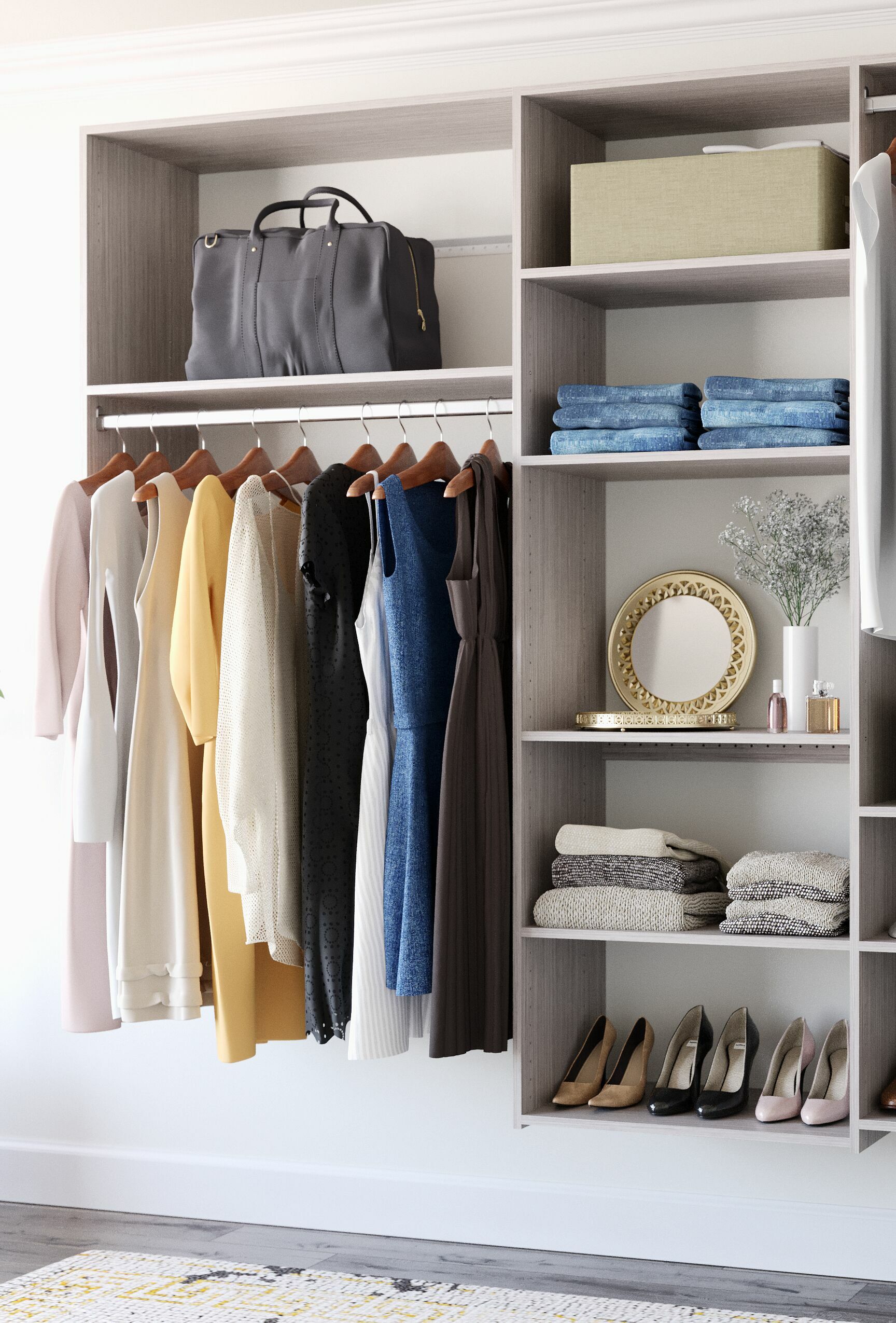 Easy Track PH156-CG Wood-Closet-Kits - View #3