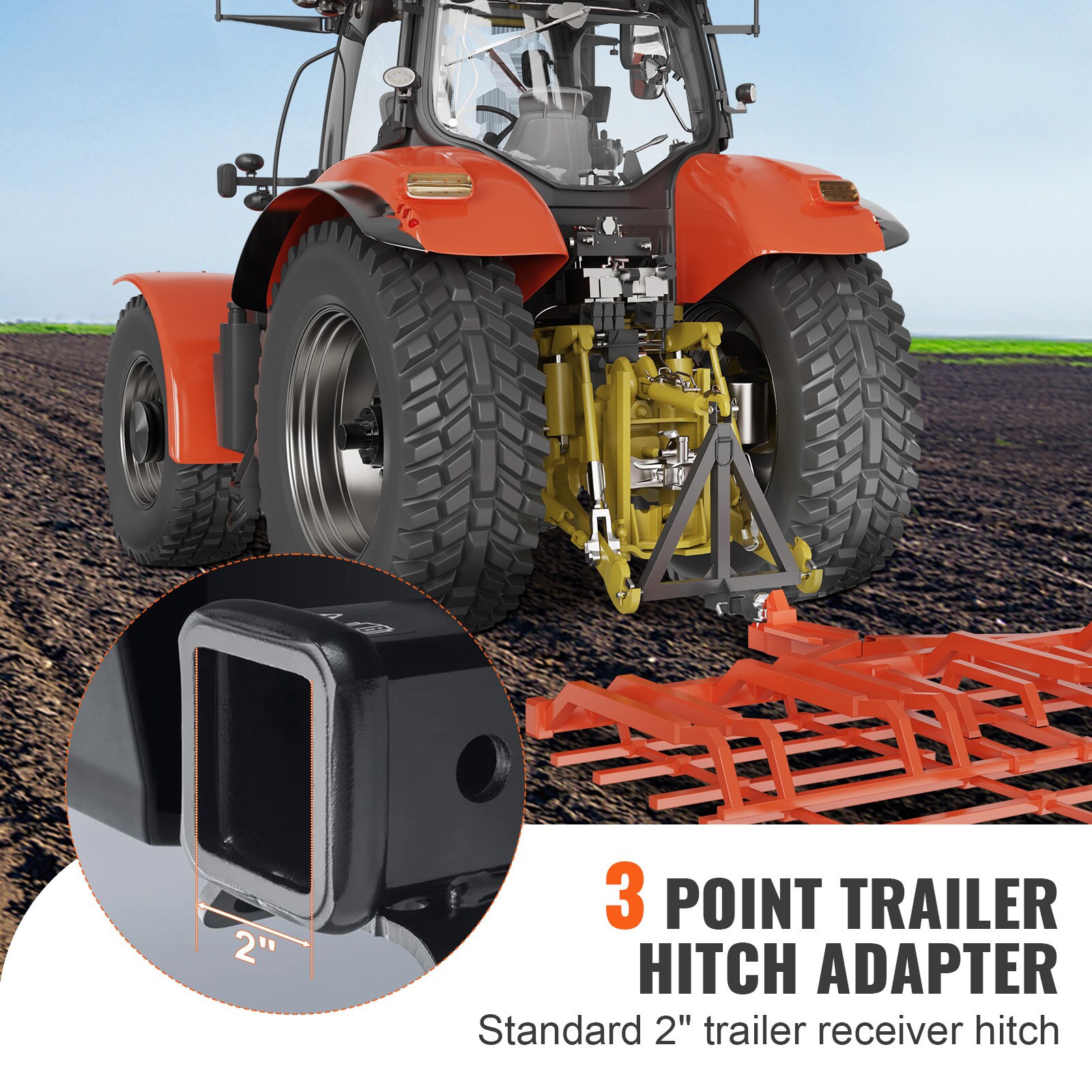 VEVOR SJXTJ2524YCSOXEDLV0 Trailer-Towing-Accessories - View #5