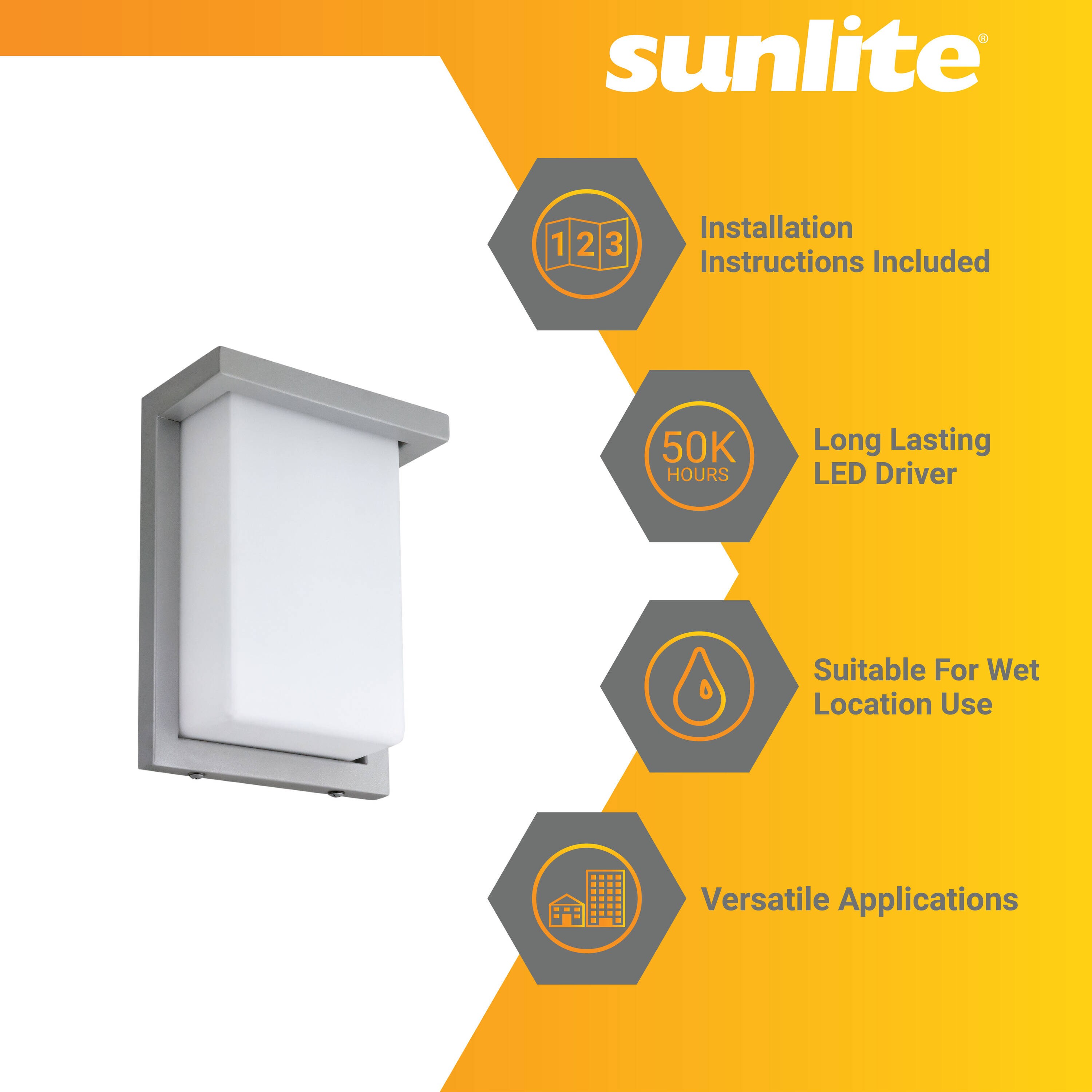 Sunlite LW07223 Outdoor-Wall-Lighting - View #3