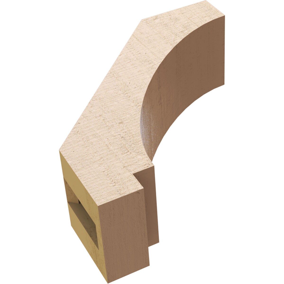 Ekena Millwork BRCUR03X08X08IMPRCPR braces - View #7