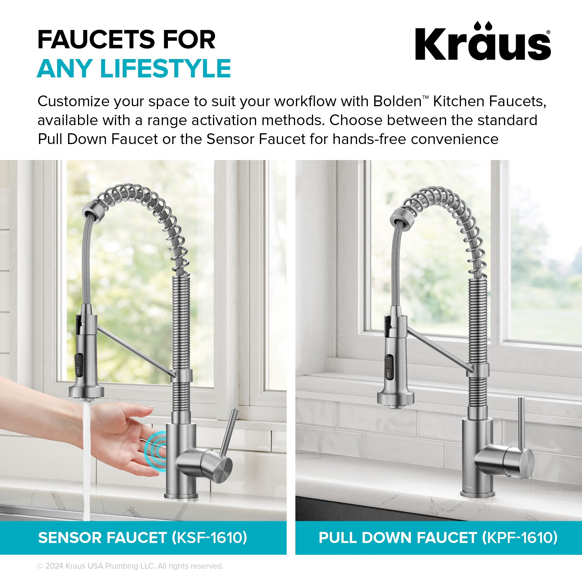 Kraus KFF-1610BB Kitchen-Faucets - View #17