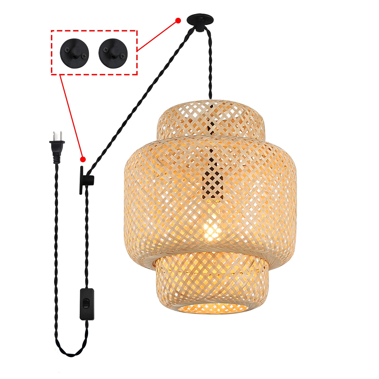 SUNLLOK LM141-C Pendant-Lights - View #2
