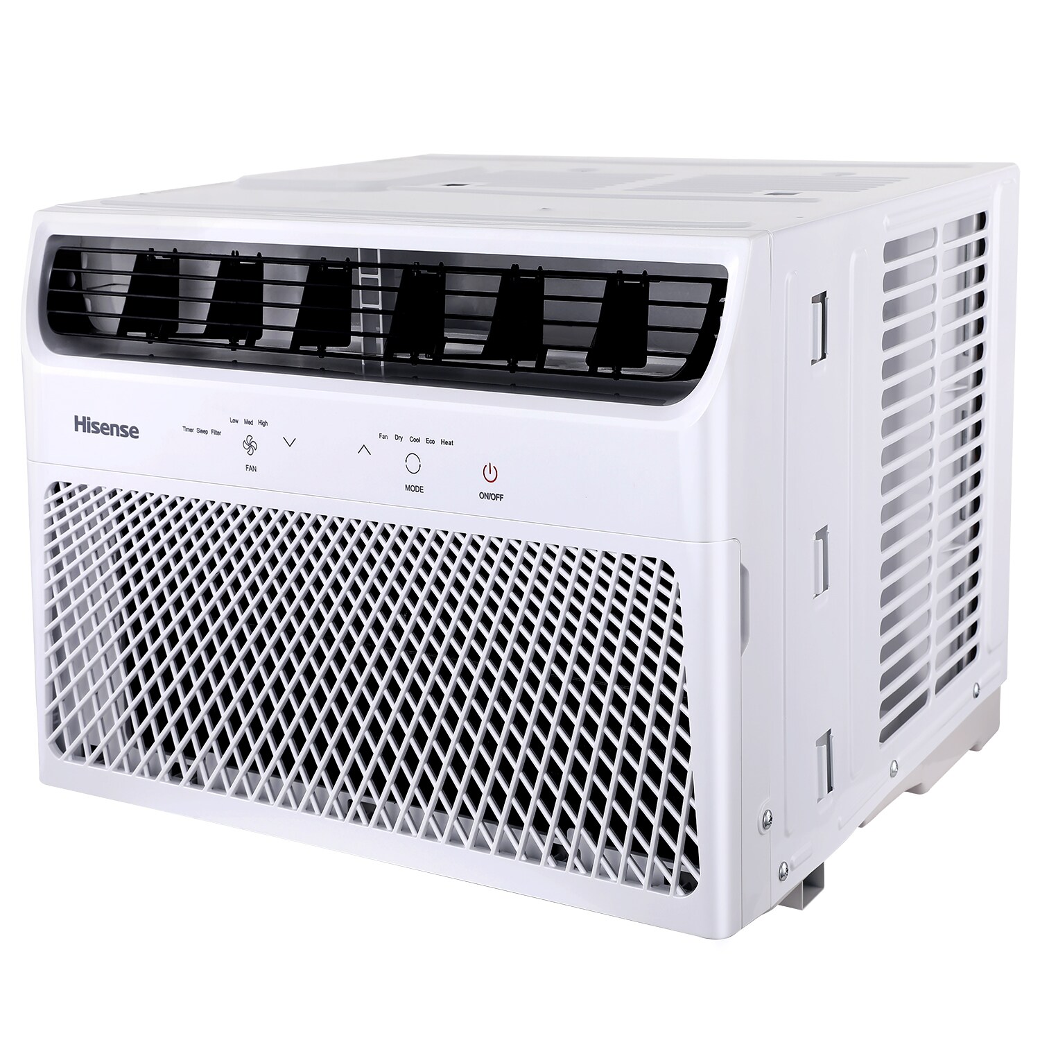 Hisense 350-sq ft Window Air Conditioner with Heater with Remote (115 ...