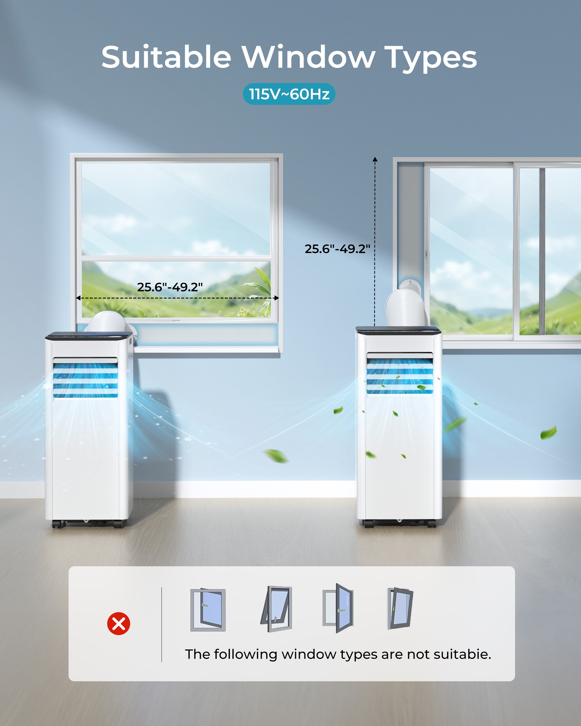 Euhomy PAC001-8KWH-E-LS-SC Portable-Air-Conditioners - View #7
