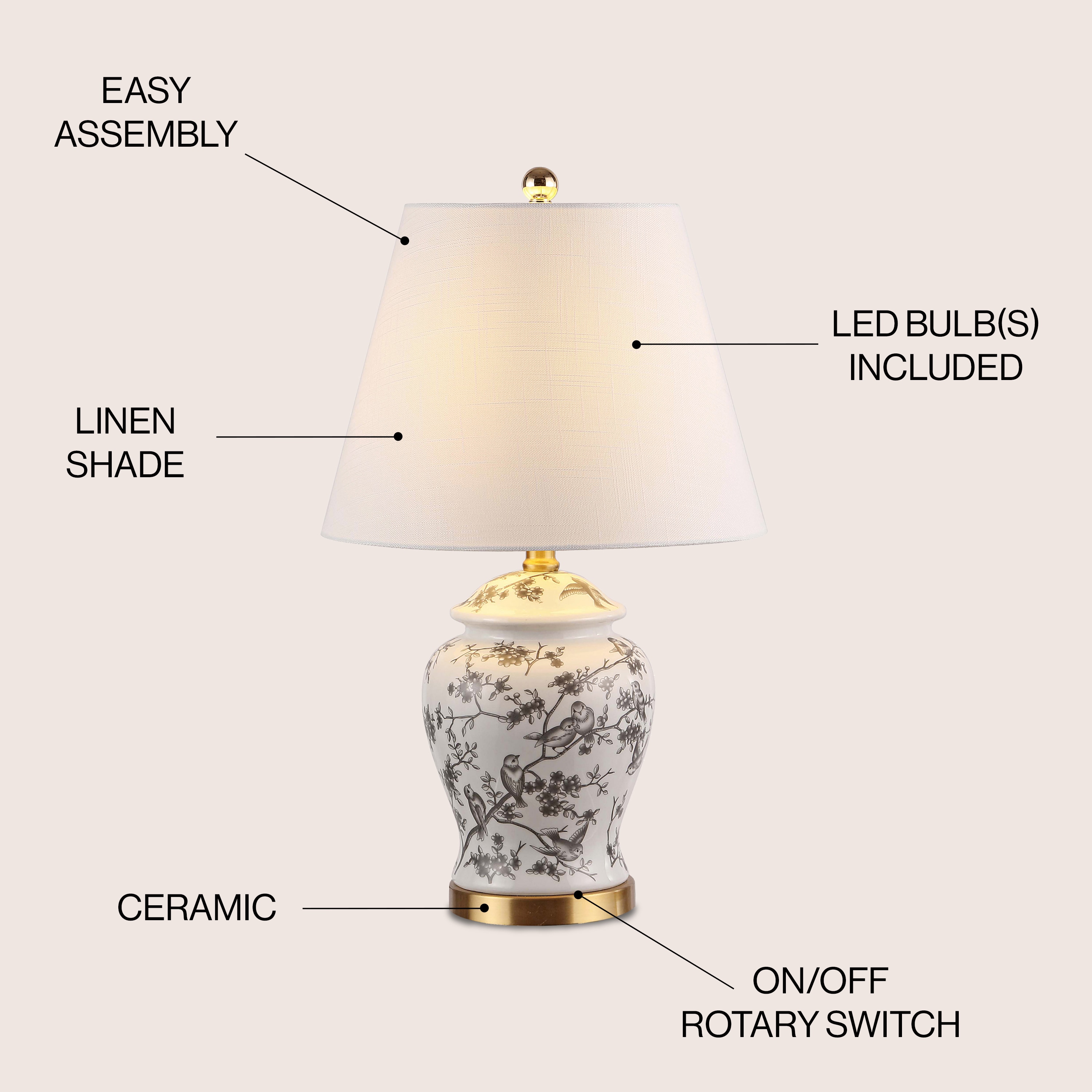 JONATHAN  Y JYL3005C Table-Lamps - View #3