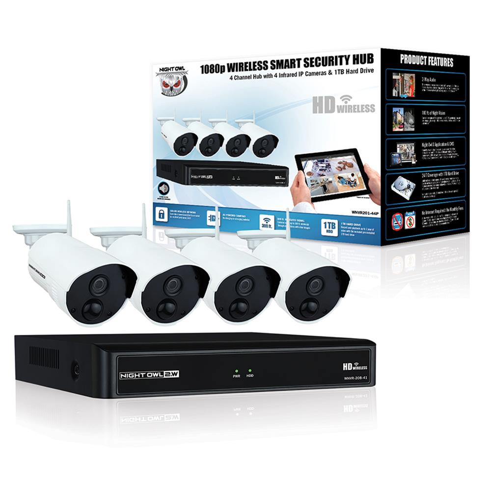 Night owl wireless store outdoor security cameras