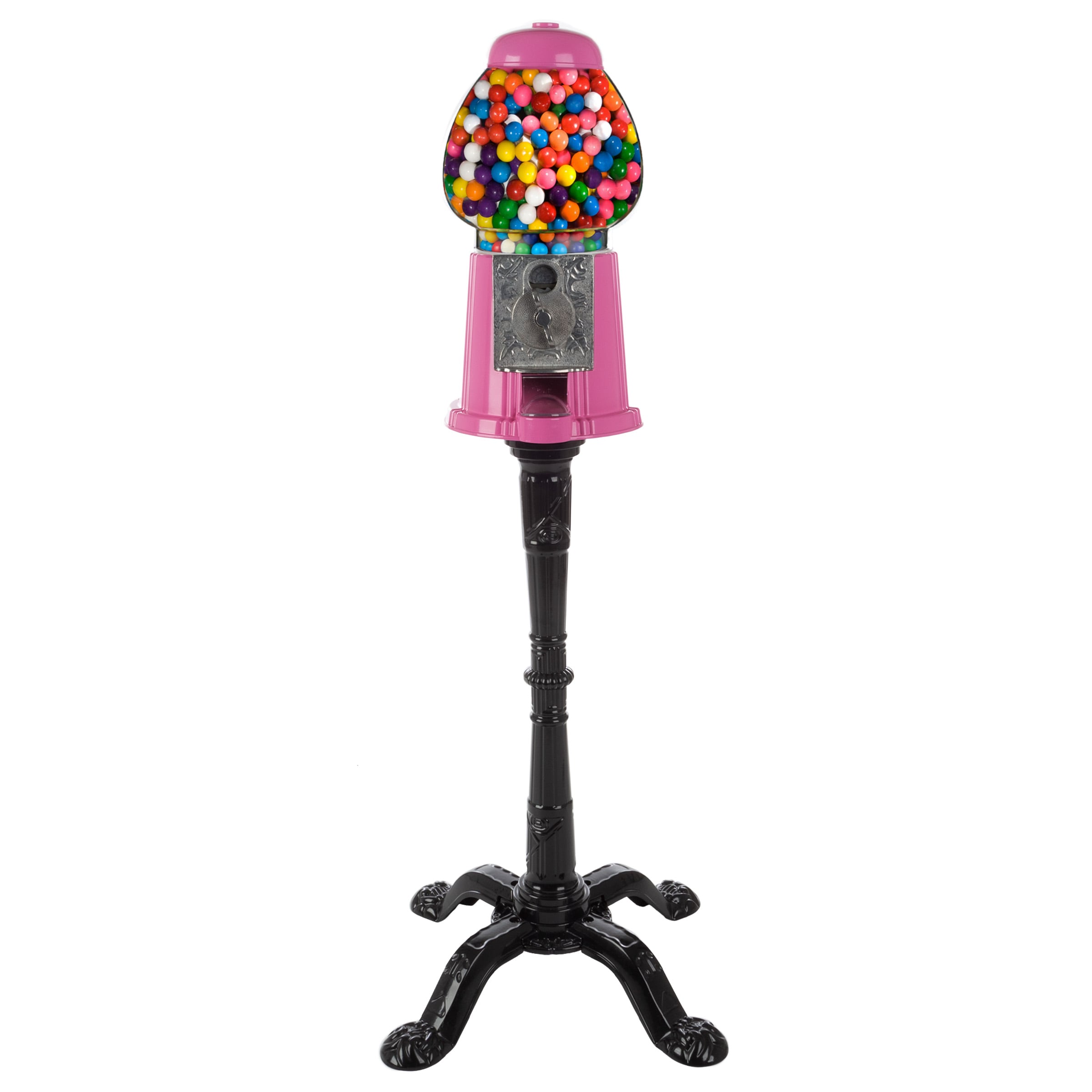 Great Northern Popcorn Pink Gumball Machine with Stand - 37-inch Tall Candy  Dispenser for Home, Office, Game Room - Adjustable Dispensing Mechanism in  the Specialty Small Kitchen Appliances department at