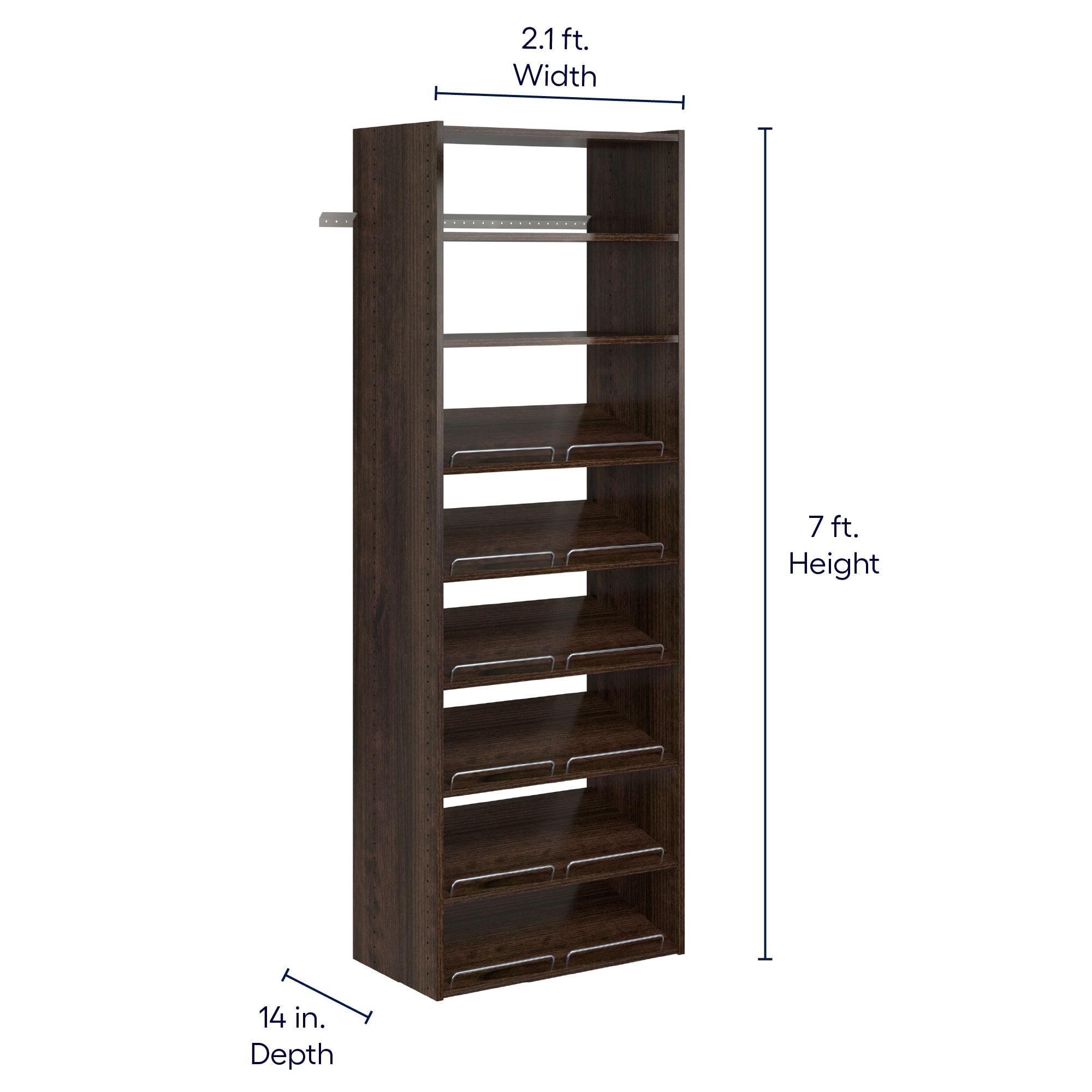 Easy Track PH36-TR Wood-Closet-Kits - View #2