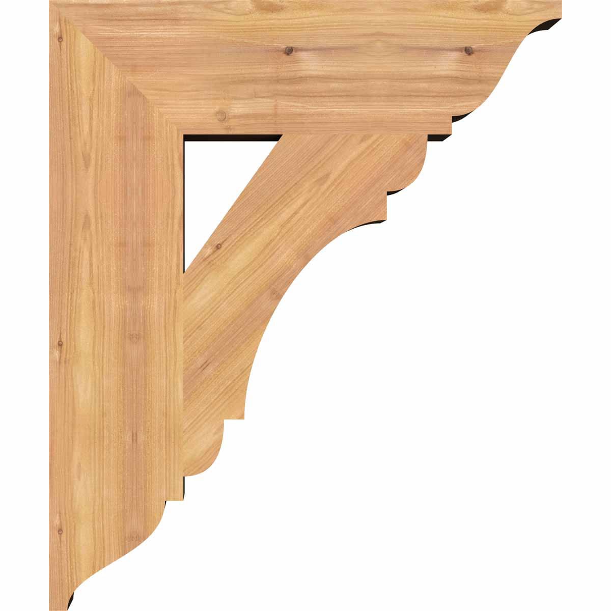 Ekena Millwork BKT06X22X26OLY01SWR Exterior-Brackets-Braces - View #3