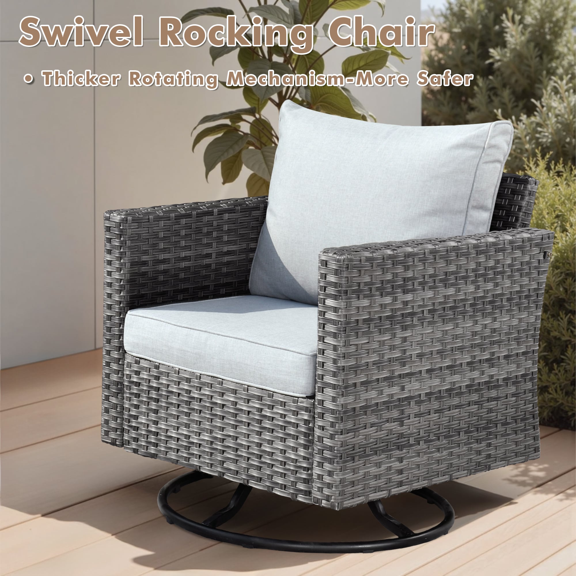 XIZZI XIHOPS406-RC3IFP Patio-Conversation-Sets - View #4