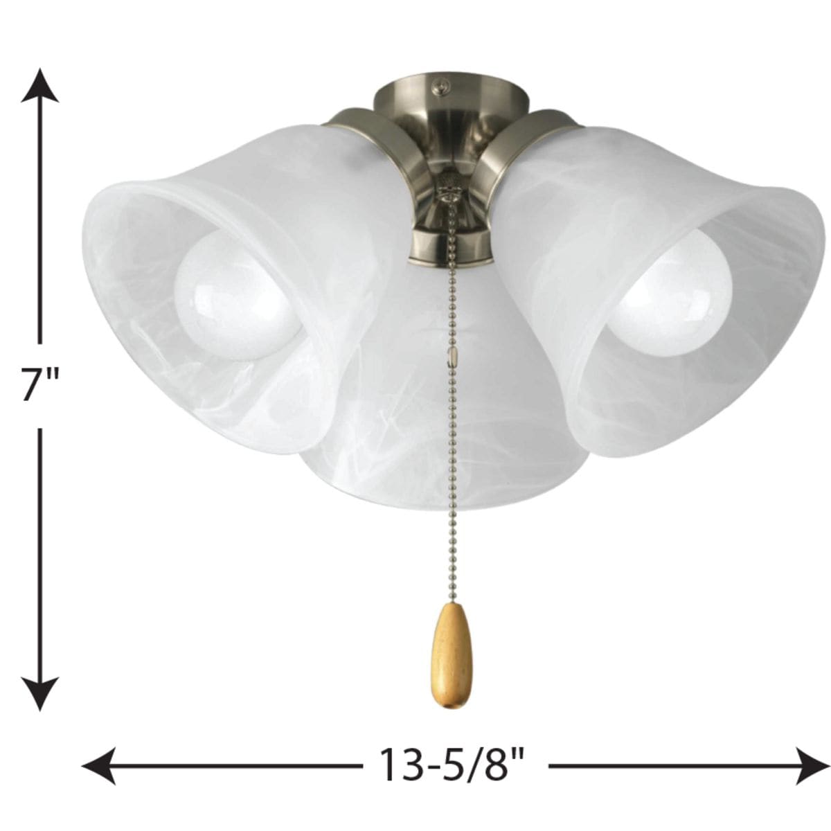 Progress Lighting P2642-09WB Ceiling-Fan-Blade-Arms - View #6