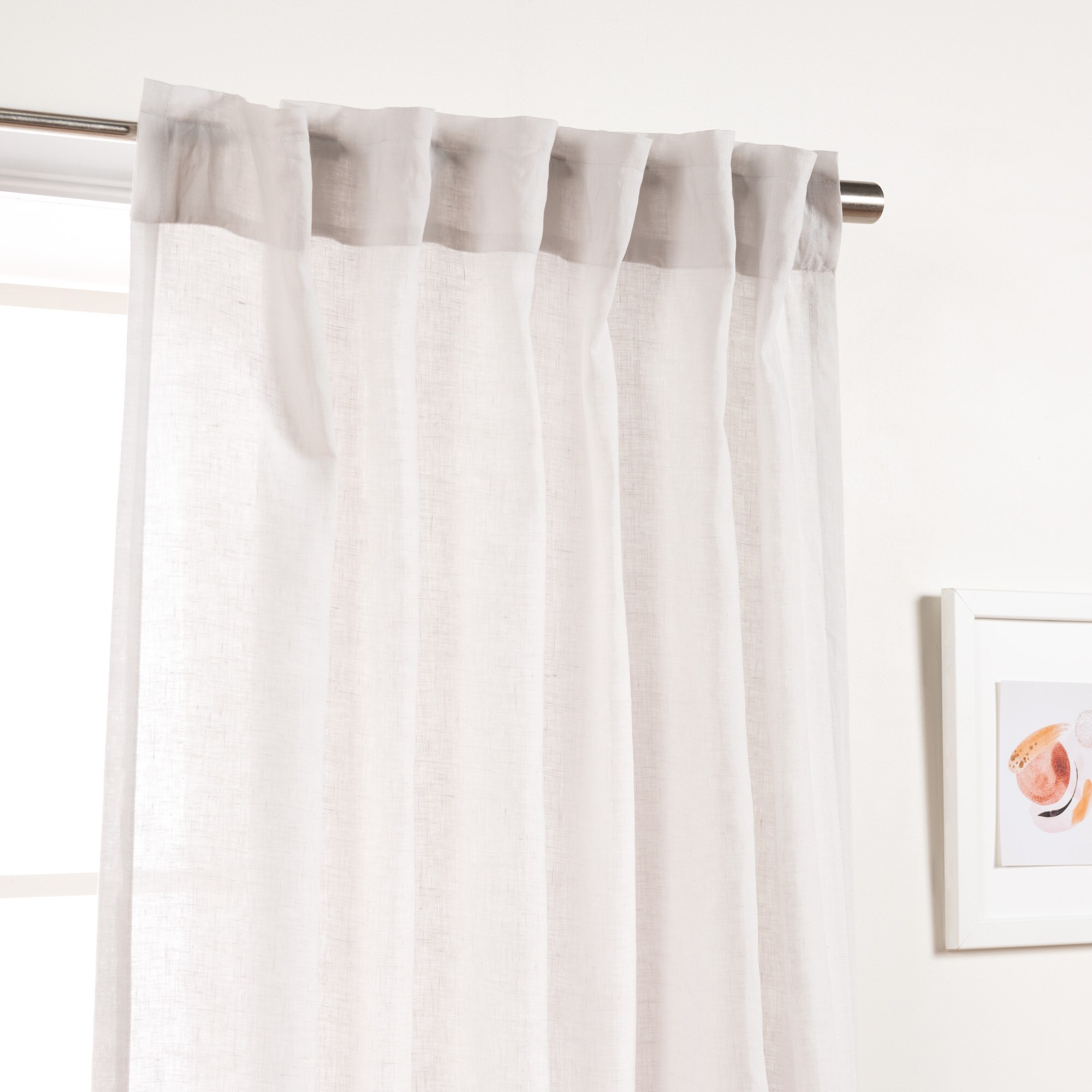 Best Home Fashion YK-01-BT-LN-84-LT.GR curtains - View #4