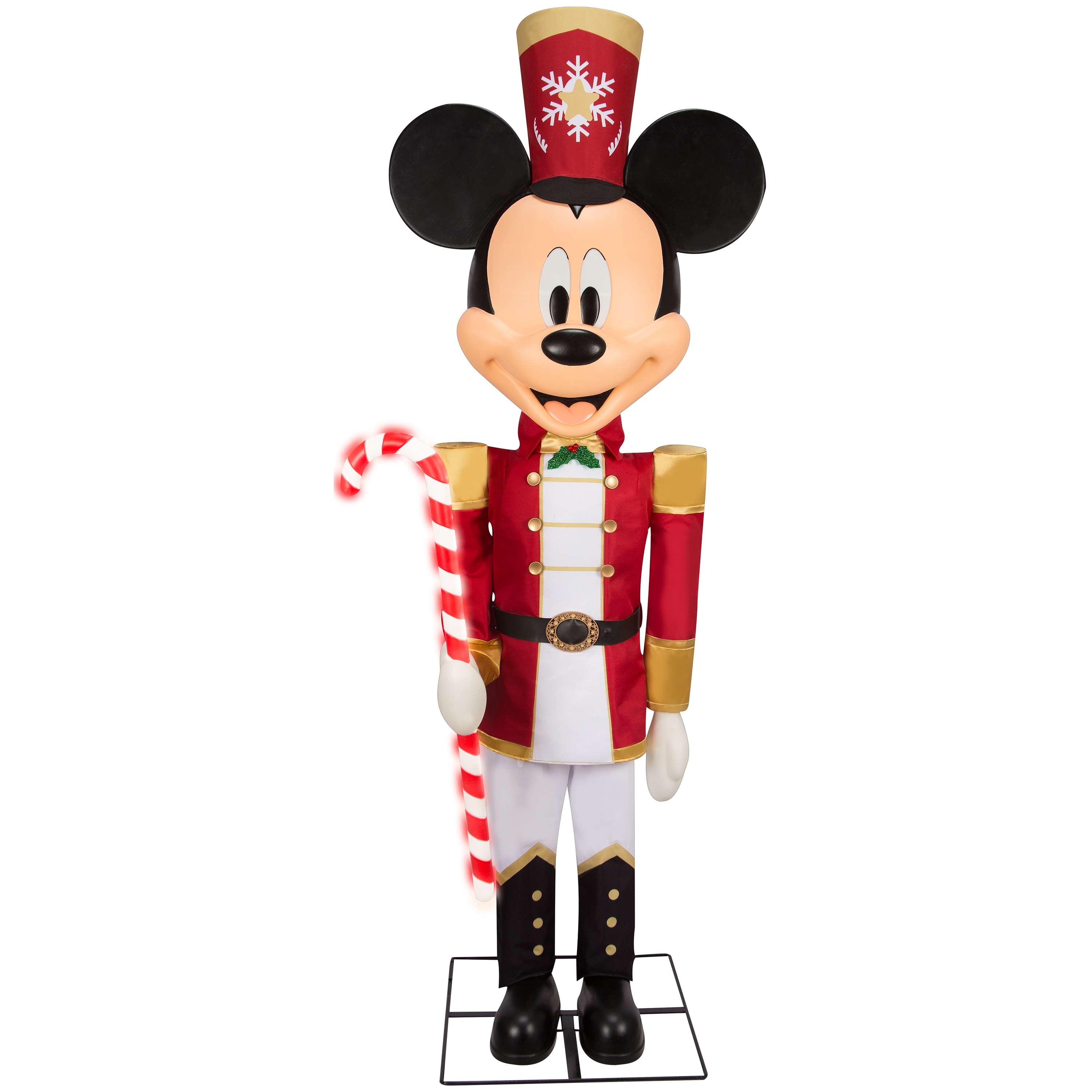 Disney 883747 Animatronic 90.55-Inches Freestanding Mouse Free standing decoration with White LED Lights