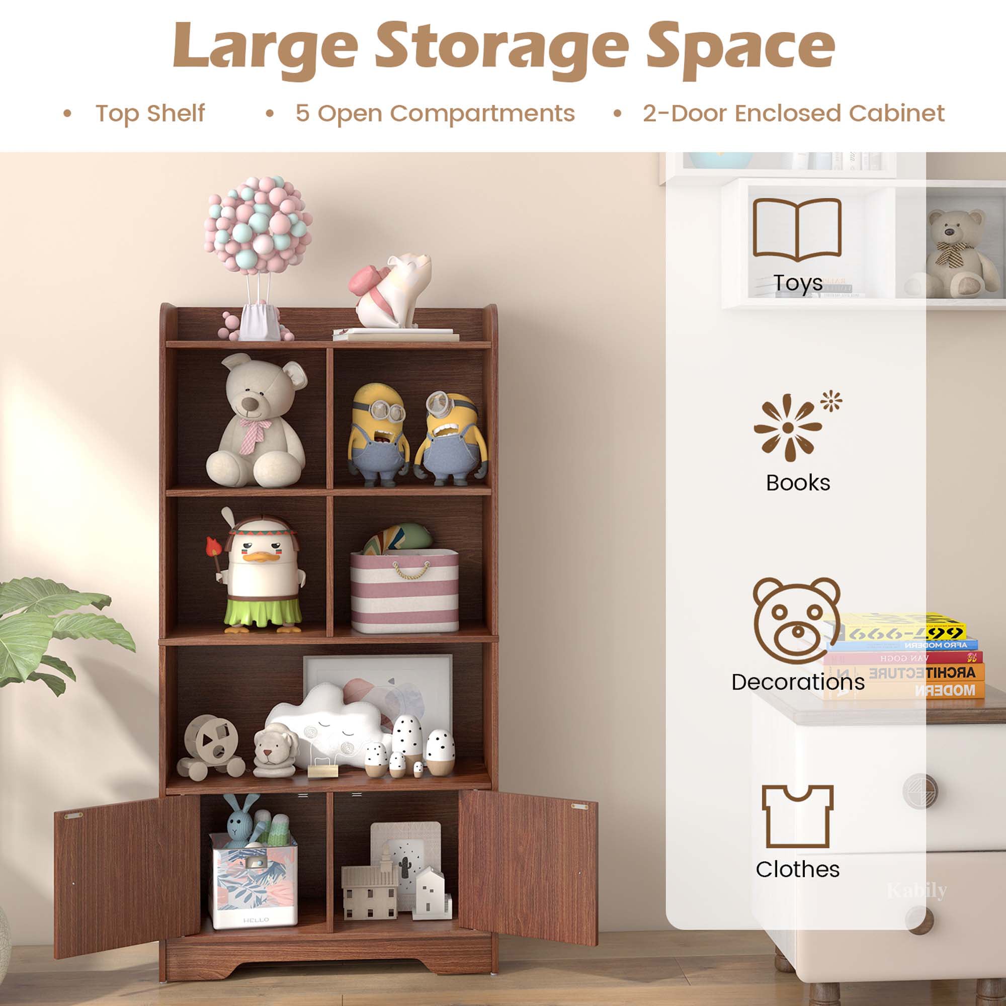 Goplus LWS00438 bookcases - View #4