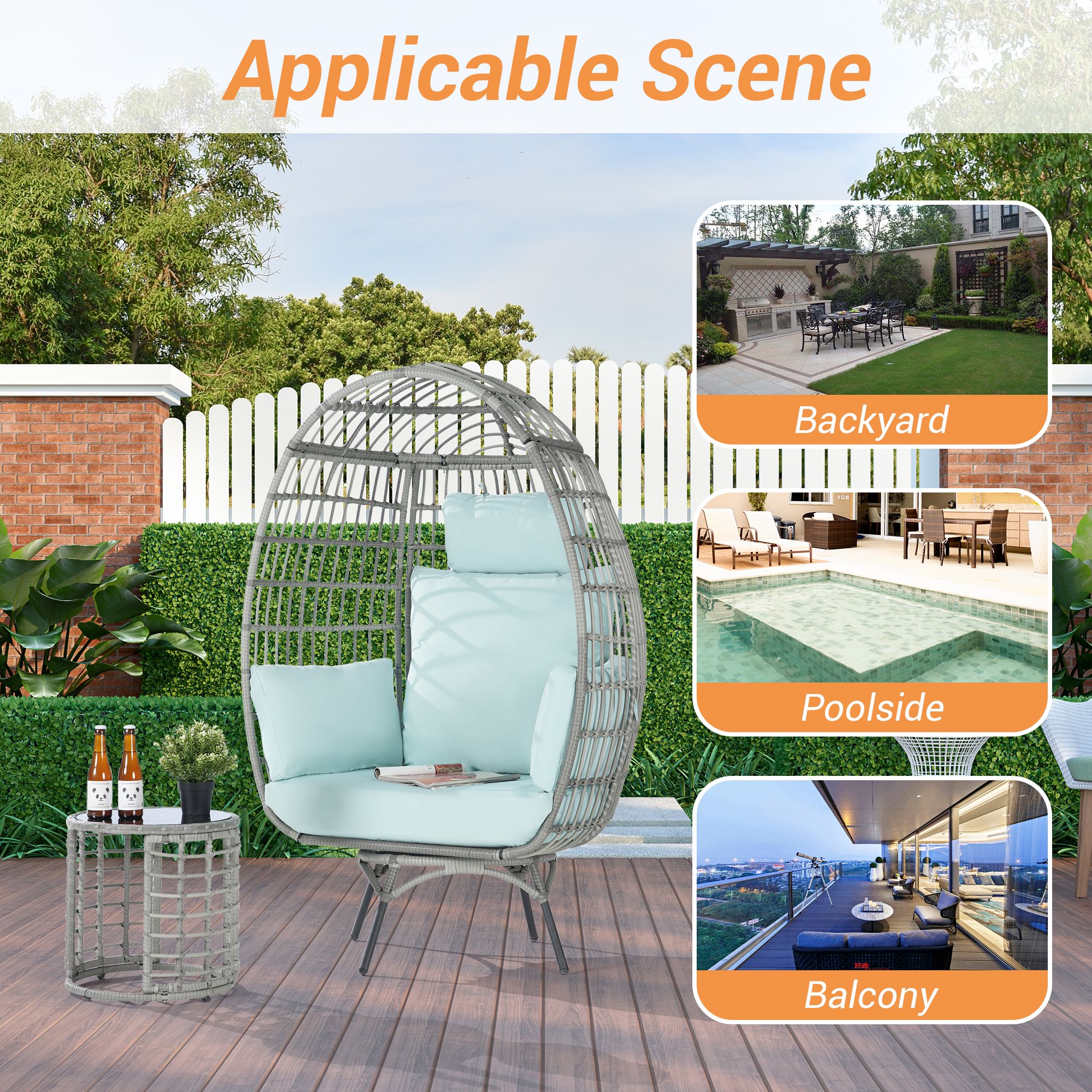 SANSTAR L-RJDC64TF Patio-Chairs - View #6