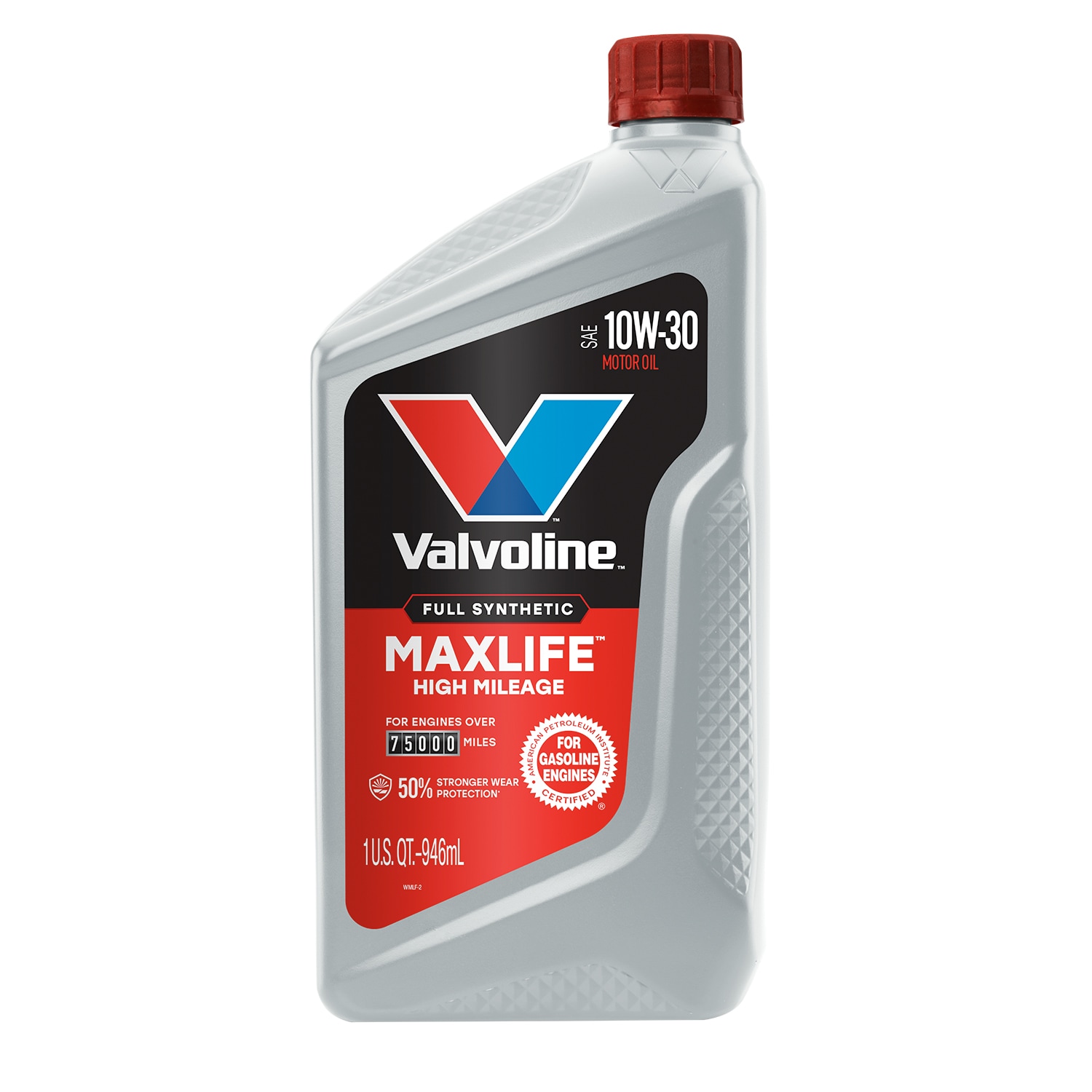 Valvoline Full Synthetic High Mileage Maxlife Sae 10w-30 Motor Oil- 1 Quart #VV180