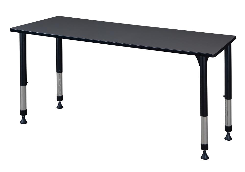 Regency MT6630GYAPBK Kee Gray 4 -Person Training table ( 66-in W x 34-in H )