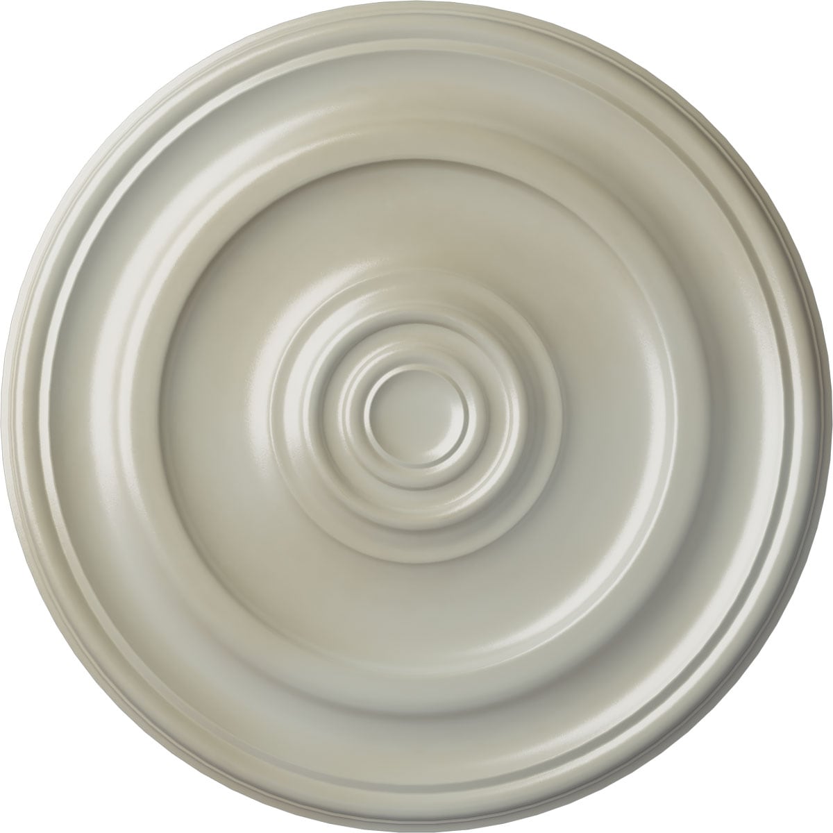 Ekena Millwork CM24KPFBS Kepler Traditional 23.625-in W x 23.625-in L Flash Blue Polyurethane Ceiling Medallion