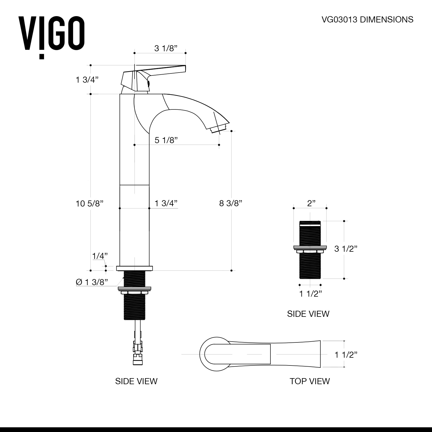 VIGO VGT504 Bath-Sink - View #14
