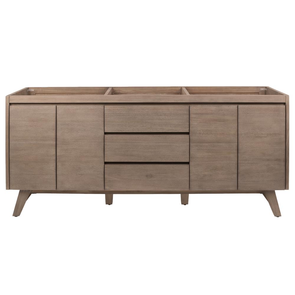 Avanity COVENTRY-V72-GT Coventry 72-in Gray Teak Bathroom Vanity Base Cabinet without Top