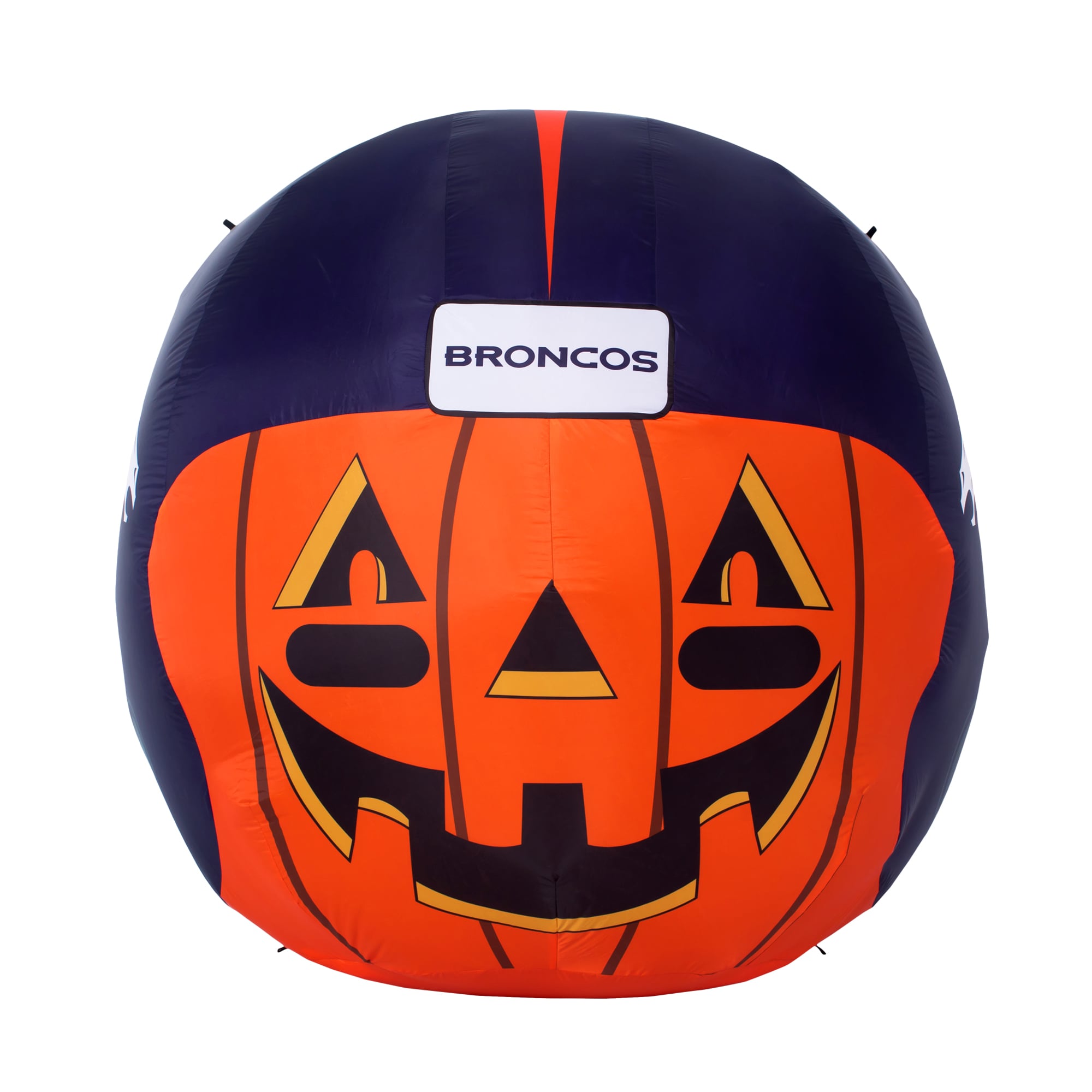 Sporticulture 4-ft Pre-Lit Denver Broncos Jack-o-lantern Inflatable in the  Outdoor Halloween Decorations & Inflatables department at