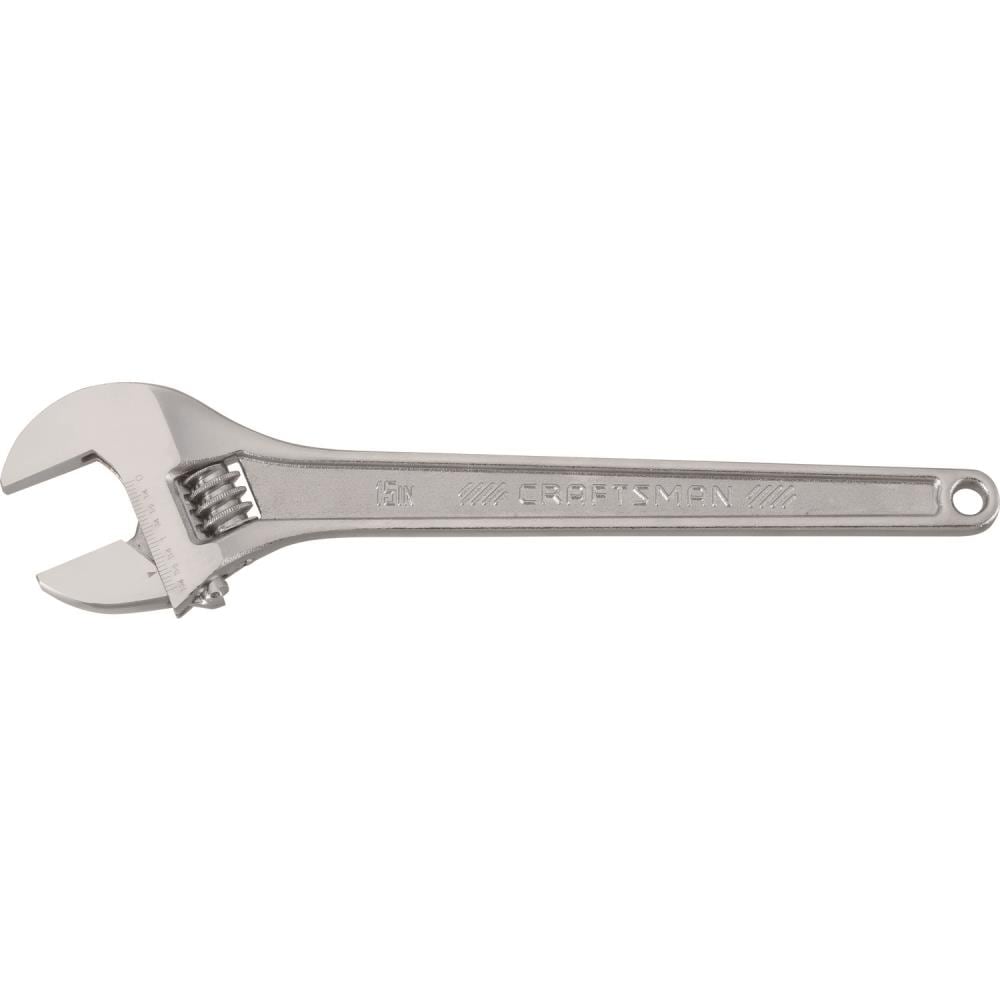 Wright Tool 9AC08 Adjustable Wrench Chrome 