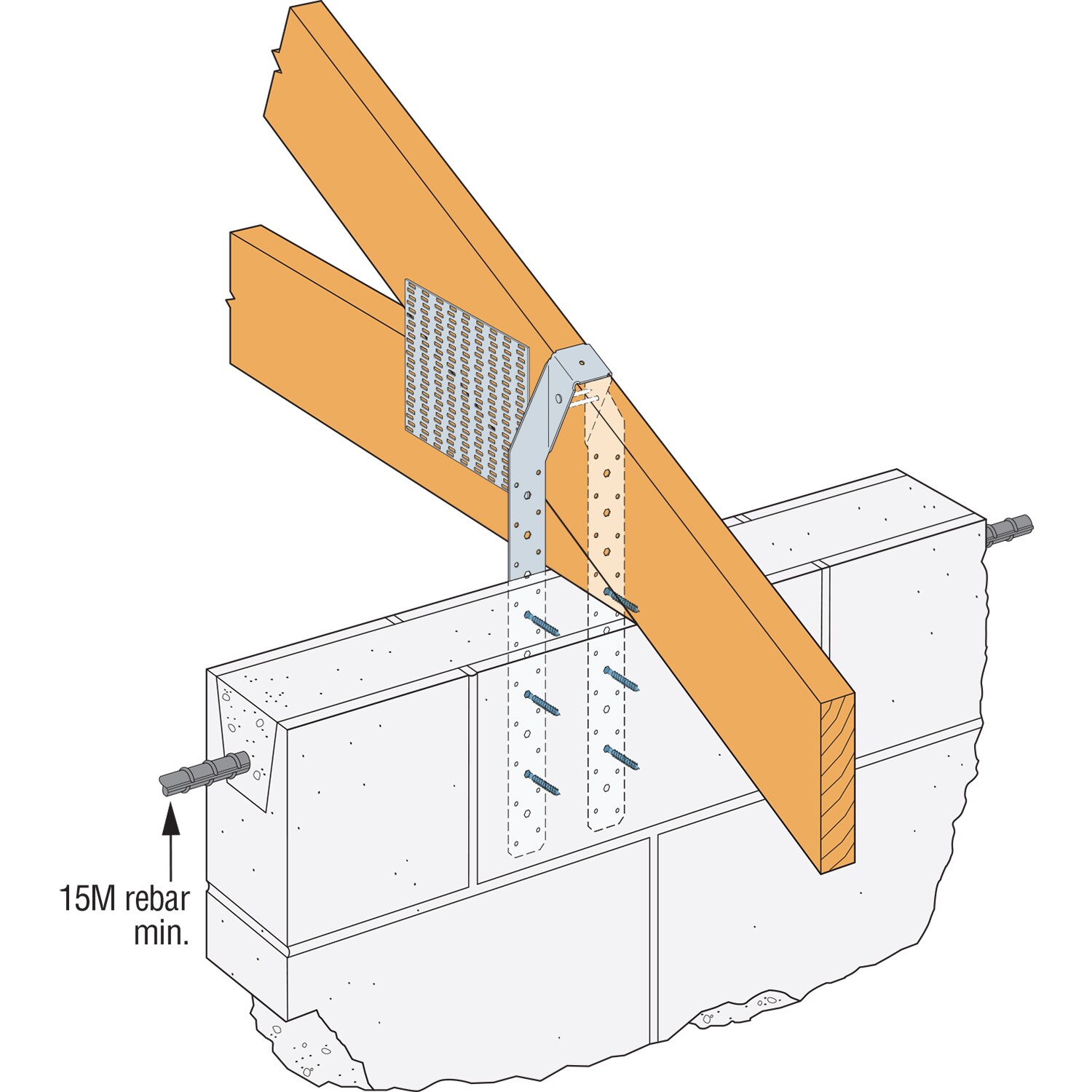 Simpson Strong-Tie H16 Trusses-And-Rafter-Ties - View #4