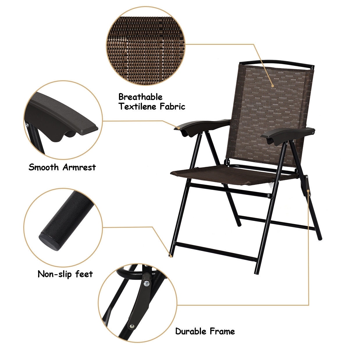 CASAINC WF-OP3687 Patio-Chairs - View #2