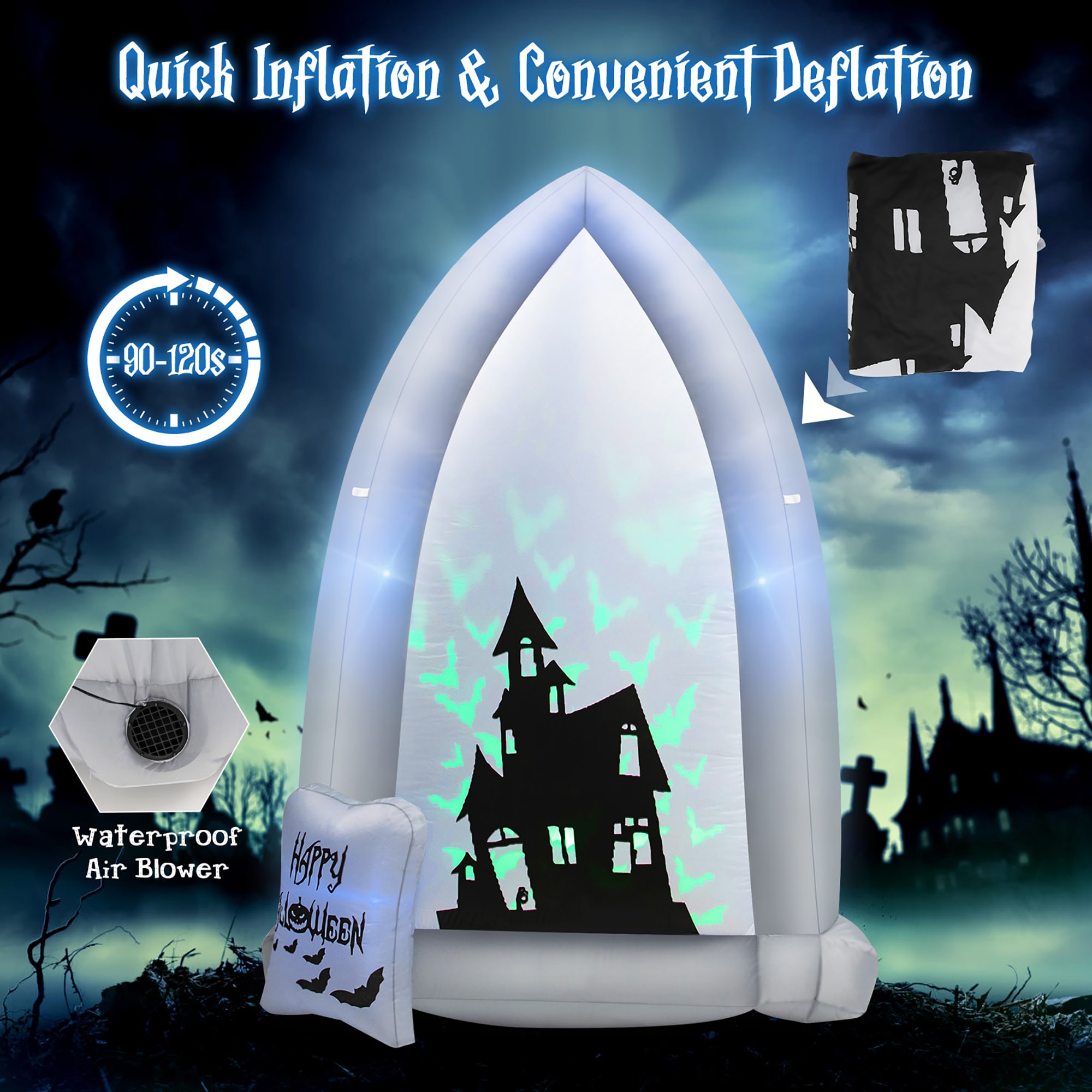 Costway TX10008US Outdoor-Halloween-Decor - View #2