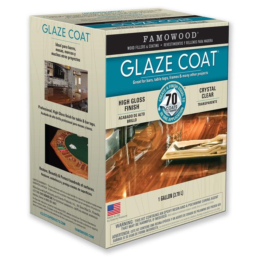 Stone Coat Countertops Clear High-gloss Epoxy Resin (1-Gallon) in the  Sealers department at