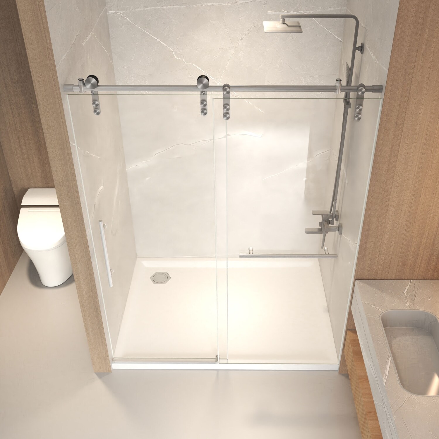 Wooakway FXLS0605-512A40 Shower-Doors - View #15