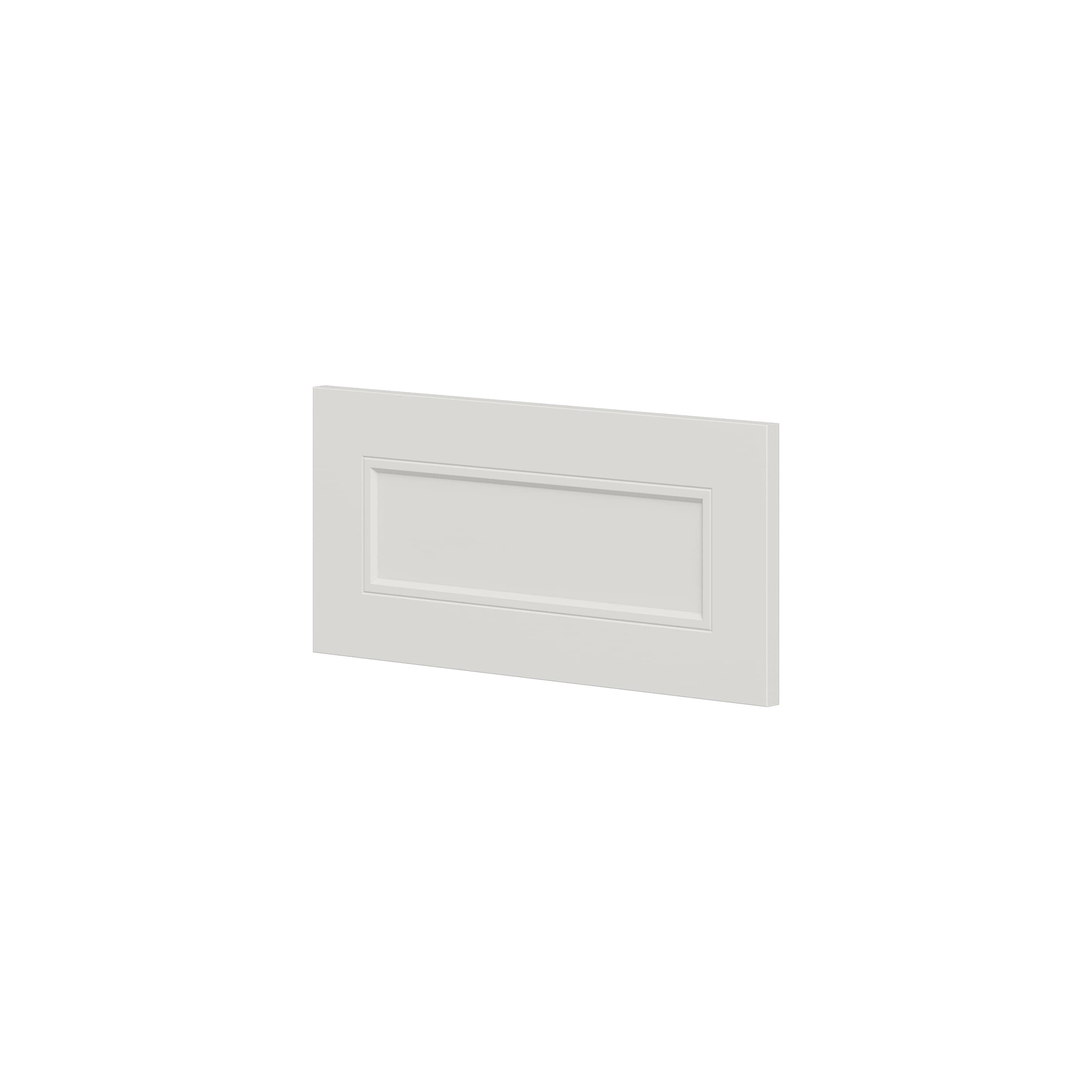 Hugo&Borg DSDF2110-BE Belcourt 21-in W x 10-in H Painted Light Gray Shaker Base cabinet drawer fronts (Fits 24-in base box )