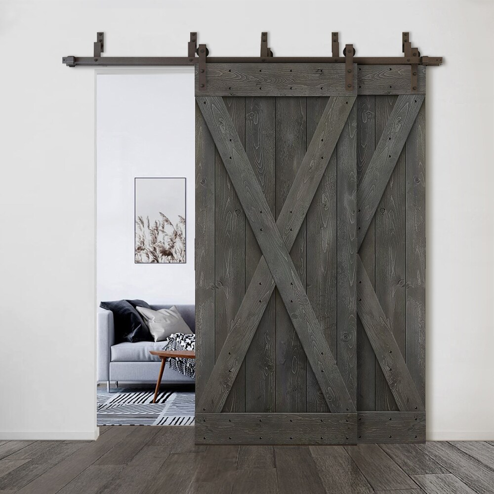 CALHOME 5XBP+S79+(2)X36CG Barn-Doors - View #2