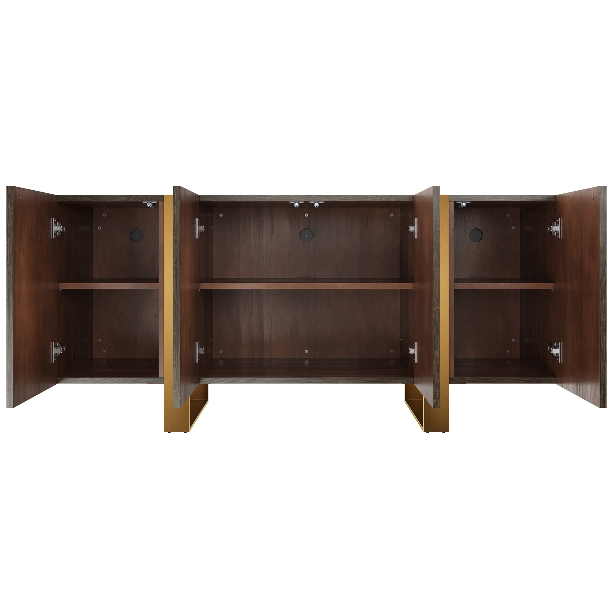 Clihome CL-WF-W-1772-K Tv-Stands - View #3
