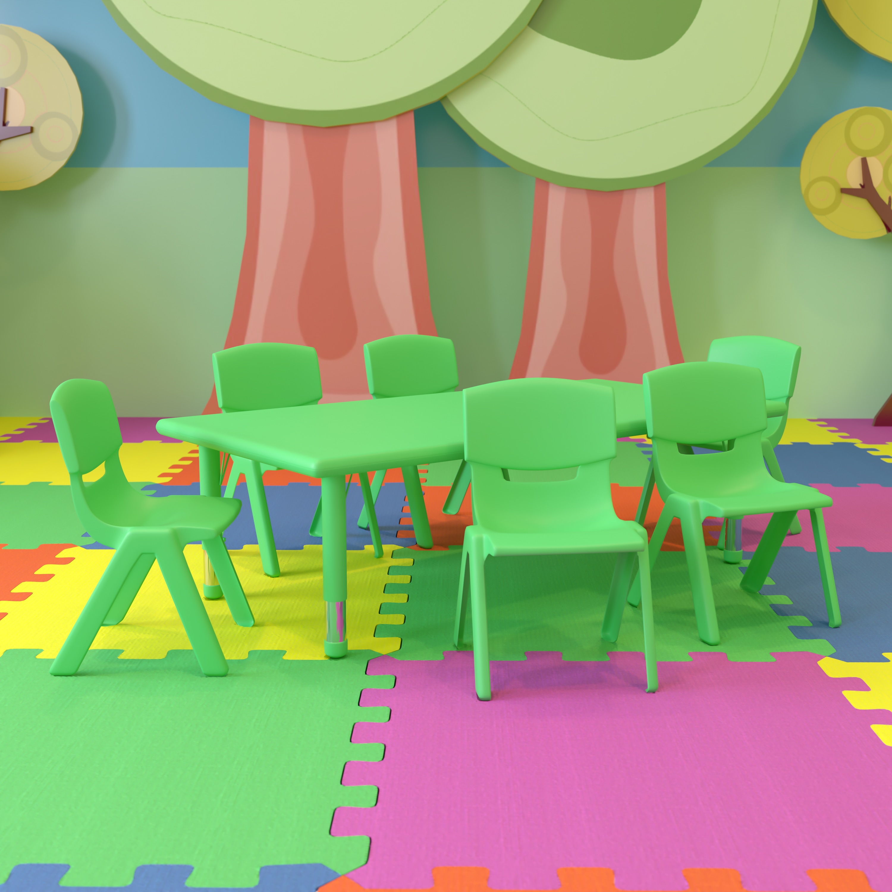 Flash Furniture 847254052726 Kids-Play-Tables - View #2