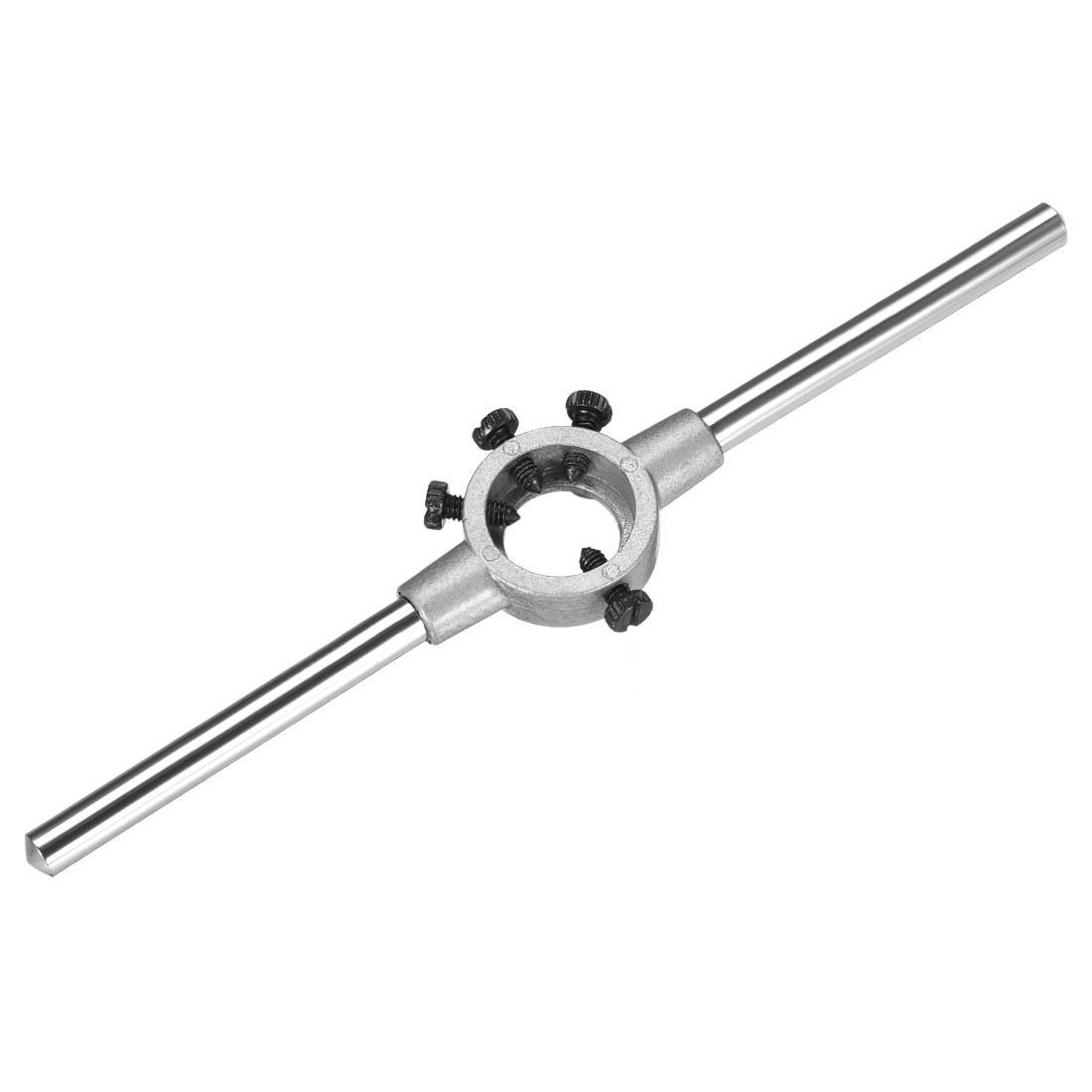 Unique Bargains 20mm Round Die Stock Handle Wrench Holder for Metric M4-M6 / 6mm-20mm Round Die Zinc Alloy Carbon Steel