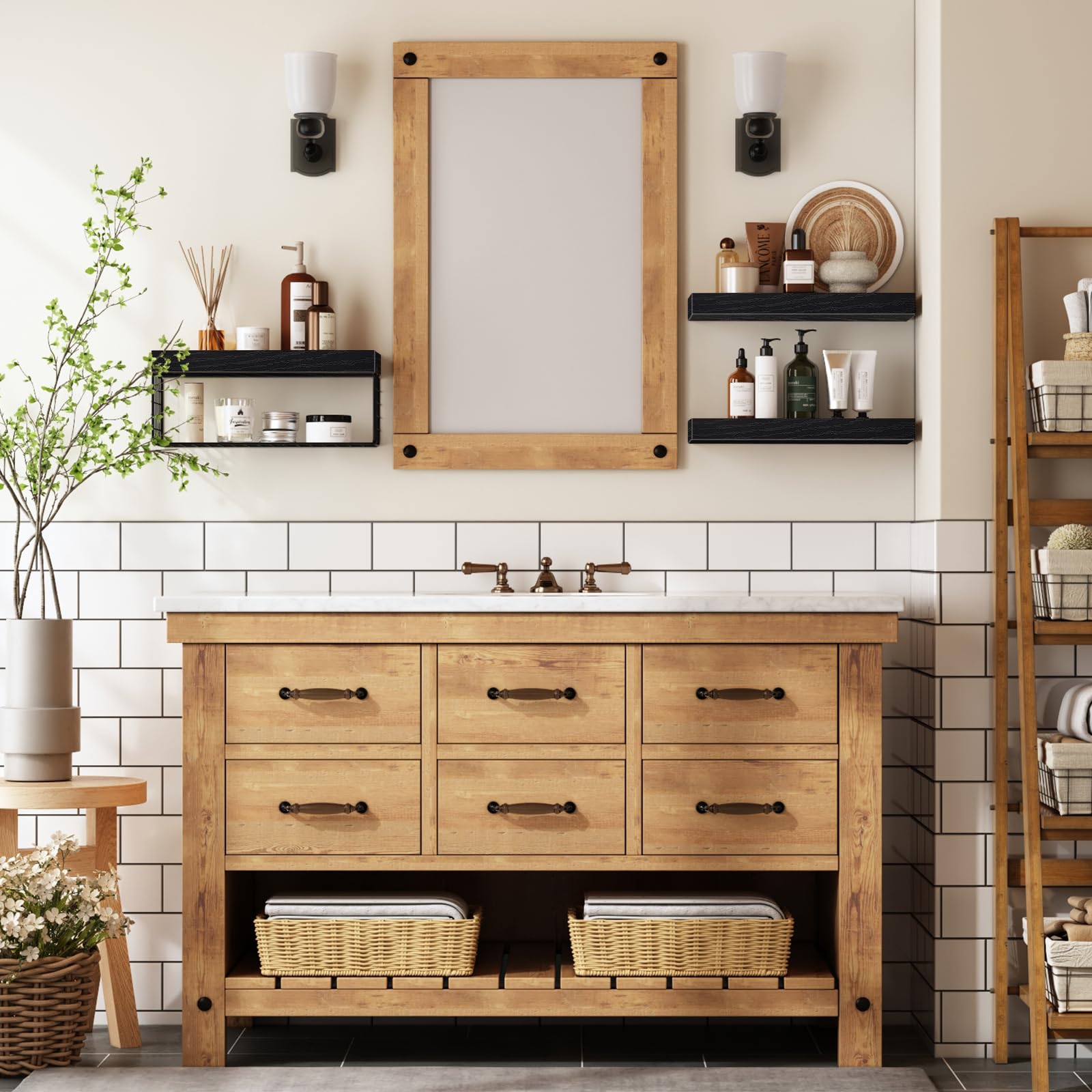 Misopily LMS1224B15 Bathroom-Shelves - View #2
